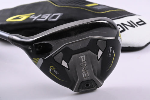 Left Hand Ping G430 Max #3 Wood / 15 Degree / Regular Flex Ping Alta CB Slate 65
