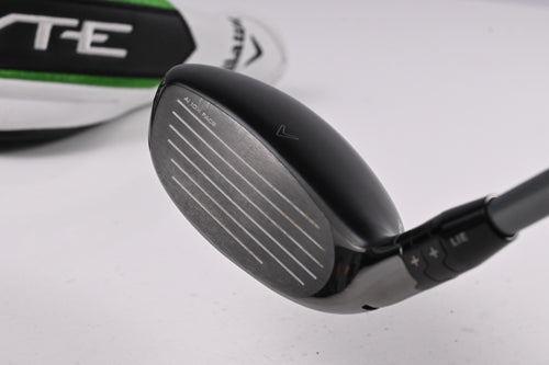 Callaway Elyte #4 Hybrid / 22 Degree / Stiff Flex Denali Charcoal 70 Shaft