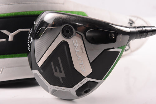 Callaway Elyte Mini Driver / 11.5 Degree / Stiff Flex Denali Charcoal 60 Shaft