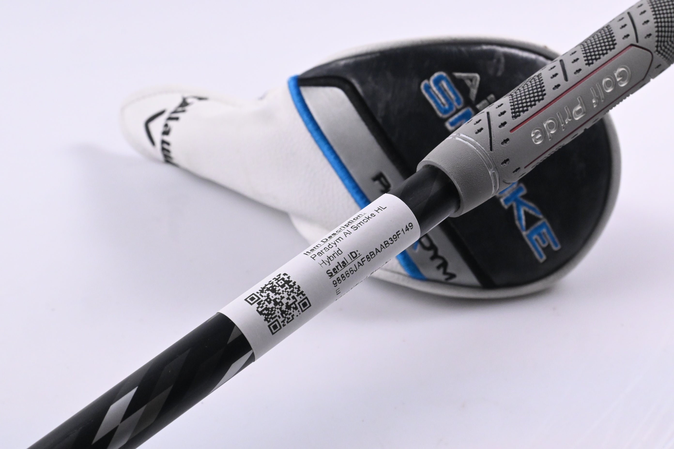 Callaway Paradym Ai Smoke HL #4 Hybrid / 22 Degree / Stiff Flex Cypher 2.0 70