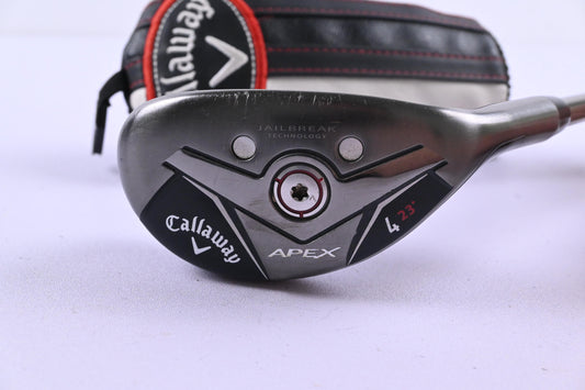 Callaway Apex #4 Hybrid / 23 Degree / Stiff Flex UST Mamiya Recoil ESX 460 Shaft
