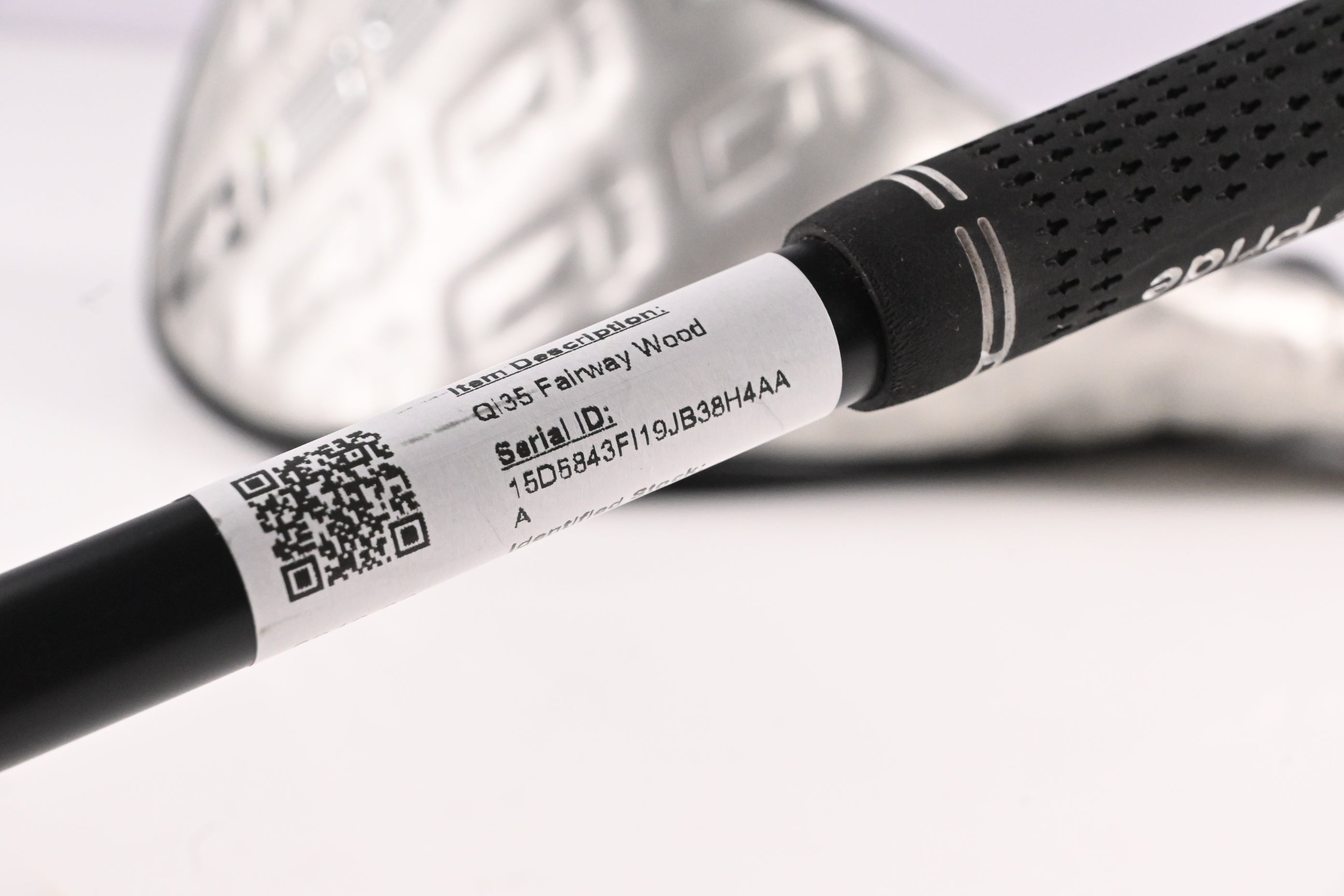 Taylormade Qi35 #3 Wood / 15 Degree / Stiff Flex Fujikura Air Speeder 50 Shaft