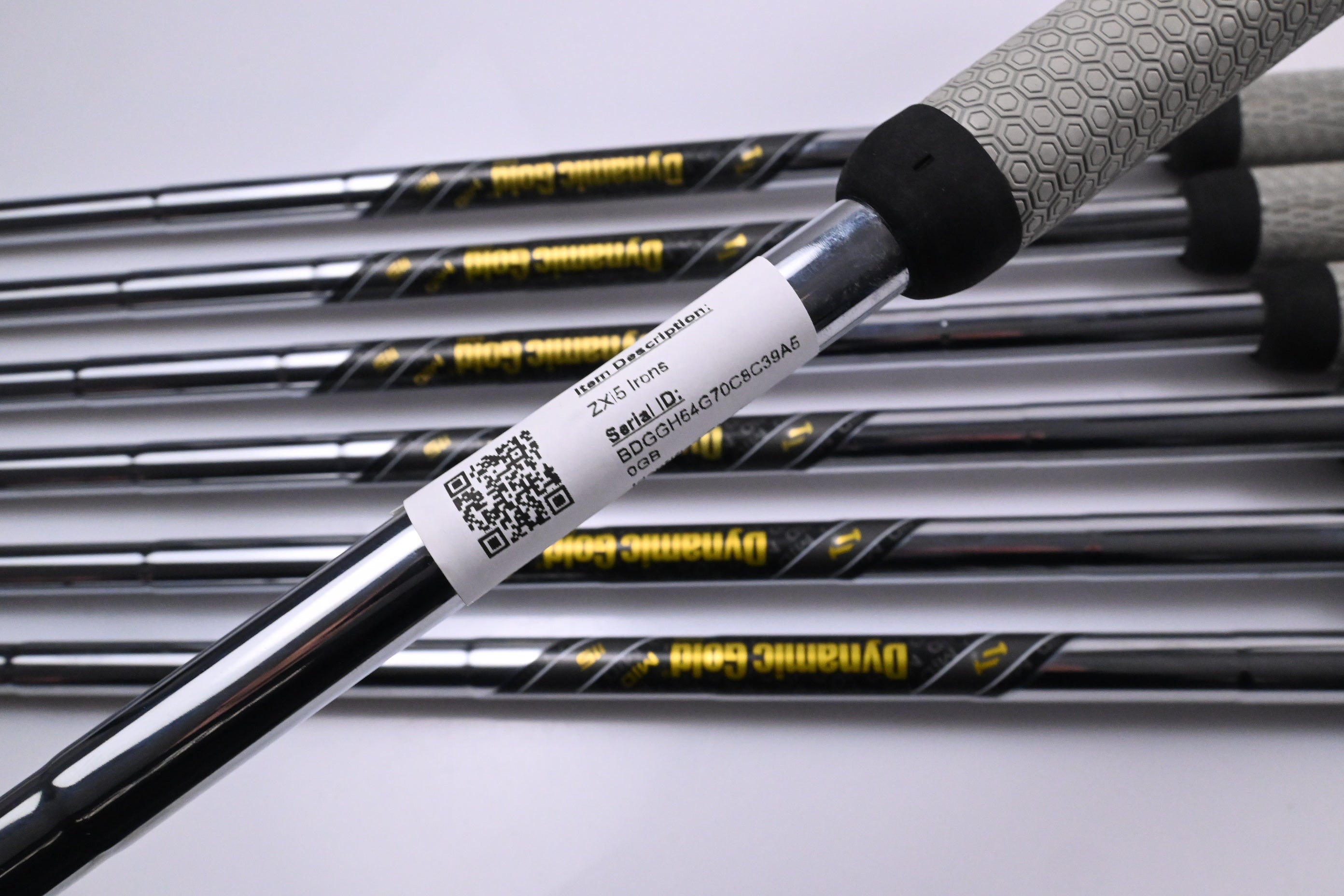 Srixon ZXi5 Irons / 5-PW+AW / Stiff Flex Dynamic Gold MID 115 S300 Shafts