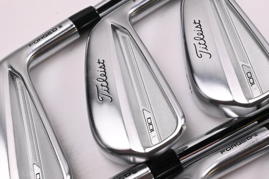 Titleist T100 2023 Irons / 4-PW / Regular Flex AMT Black R300 Shafts