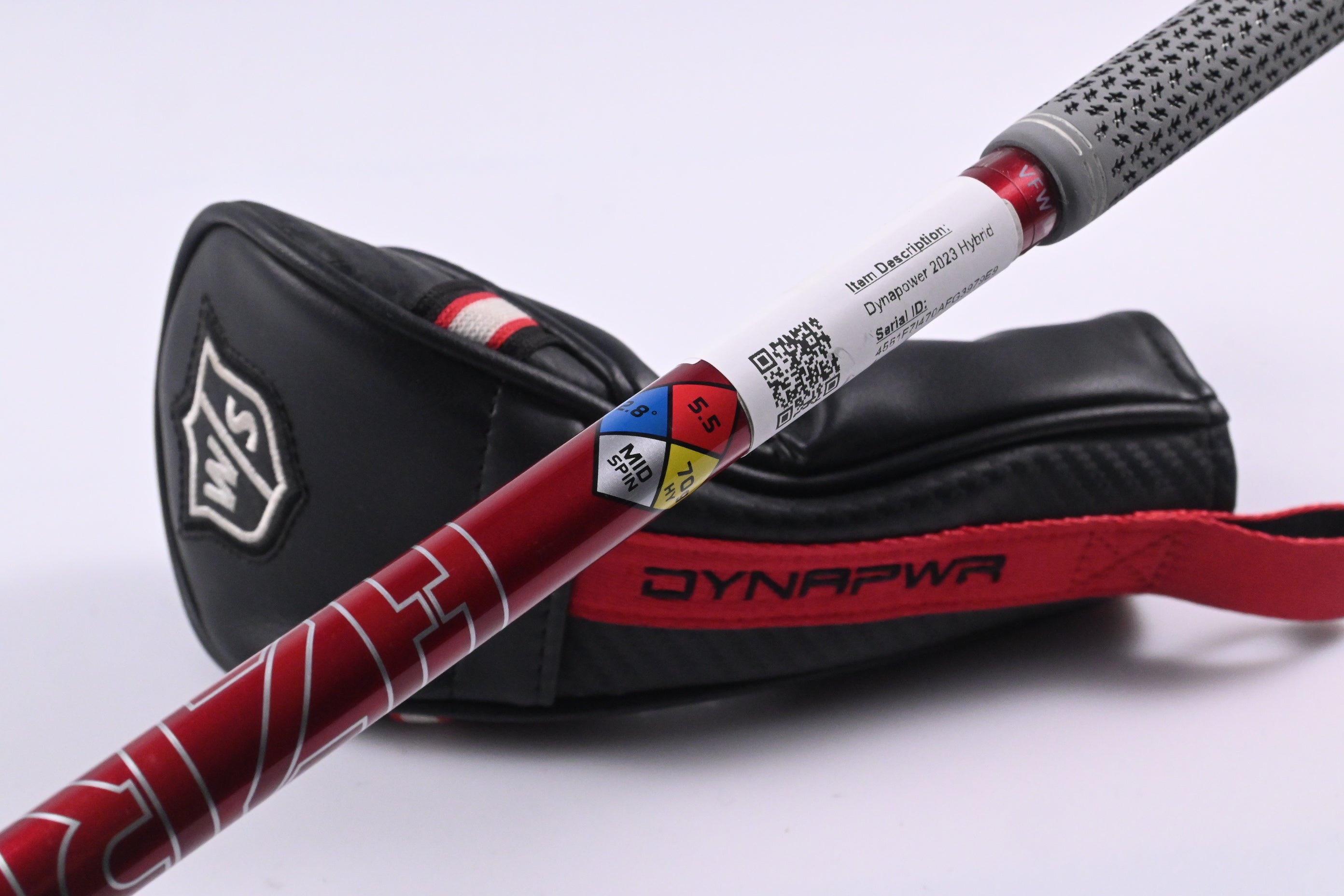 Wilson DYNAPWR 2023 #3 Hybrid / 19 Degree / Regular Flex HZRDUS Smoke Red RDX 70