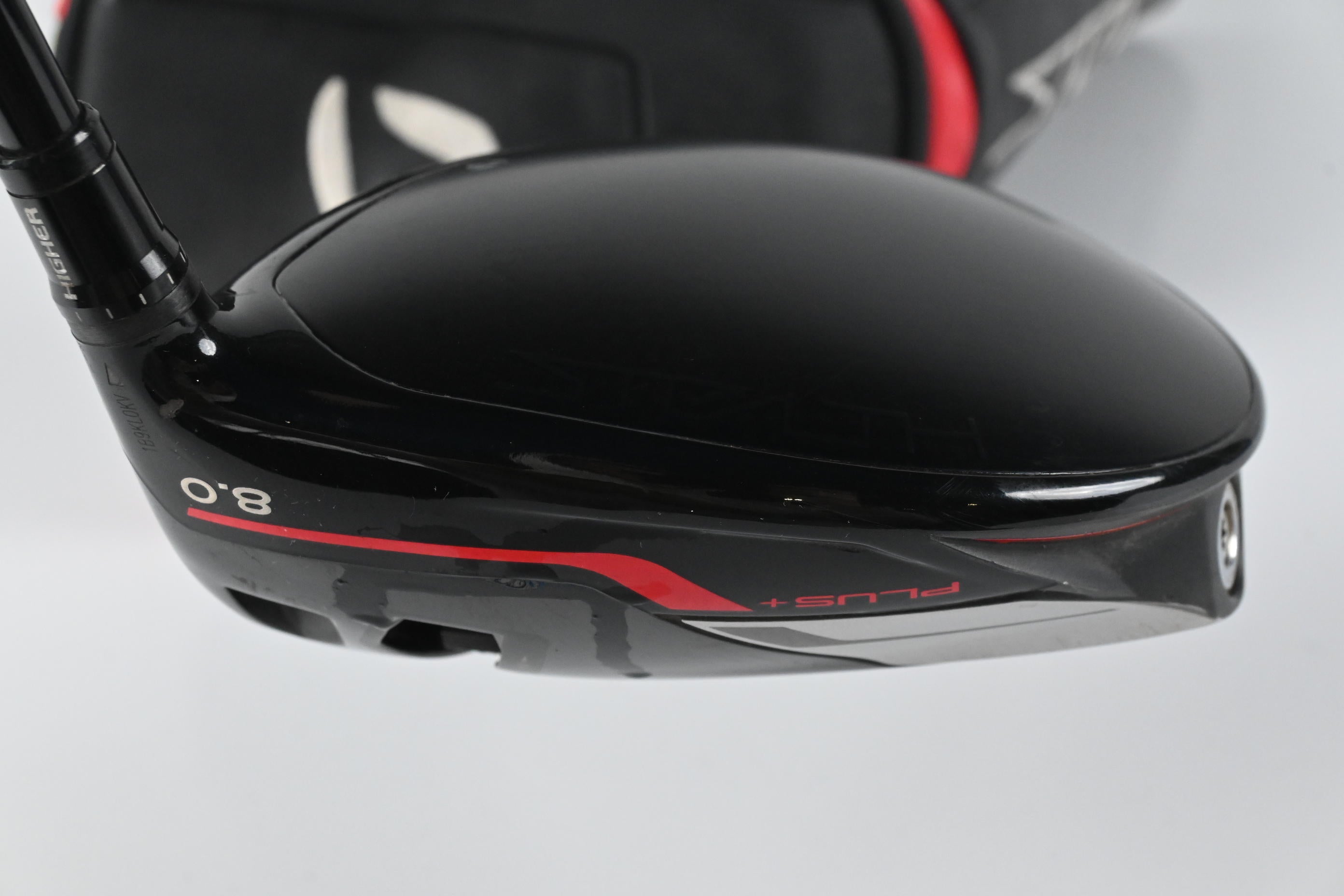 Taylormade Stealth Plus Driver / 8 Degree / X-Flex HZRDUS Black 70 Shaft