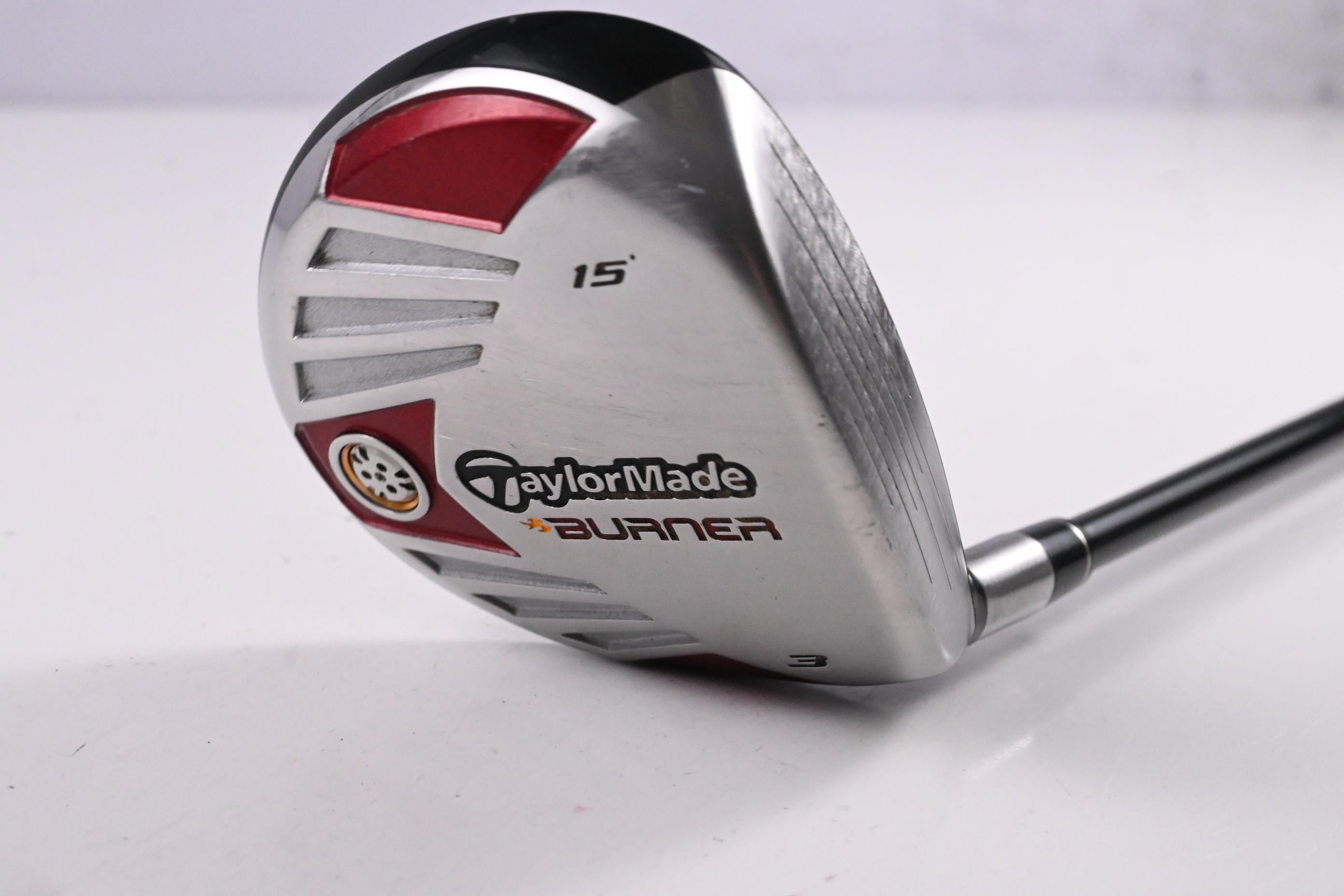 Taylormade Burner 2007 #3 Wood / 15 Degree / Stiff Flex Taylormade Reax 50 Shaft