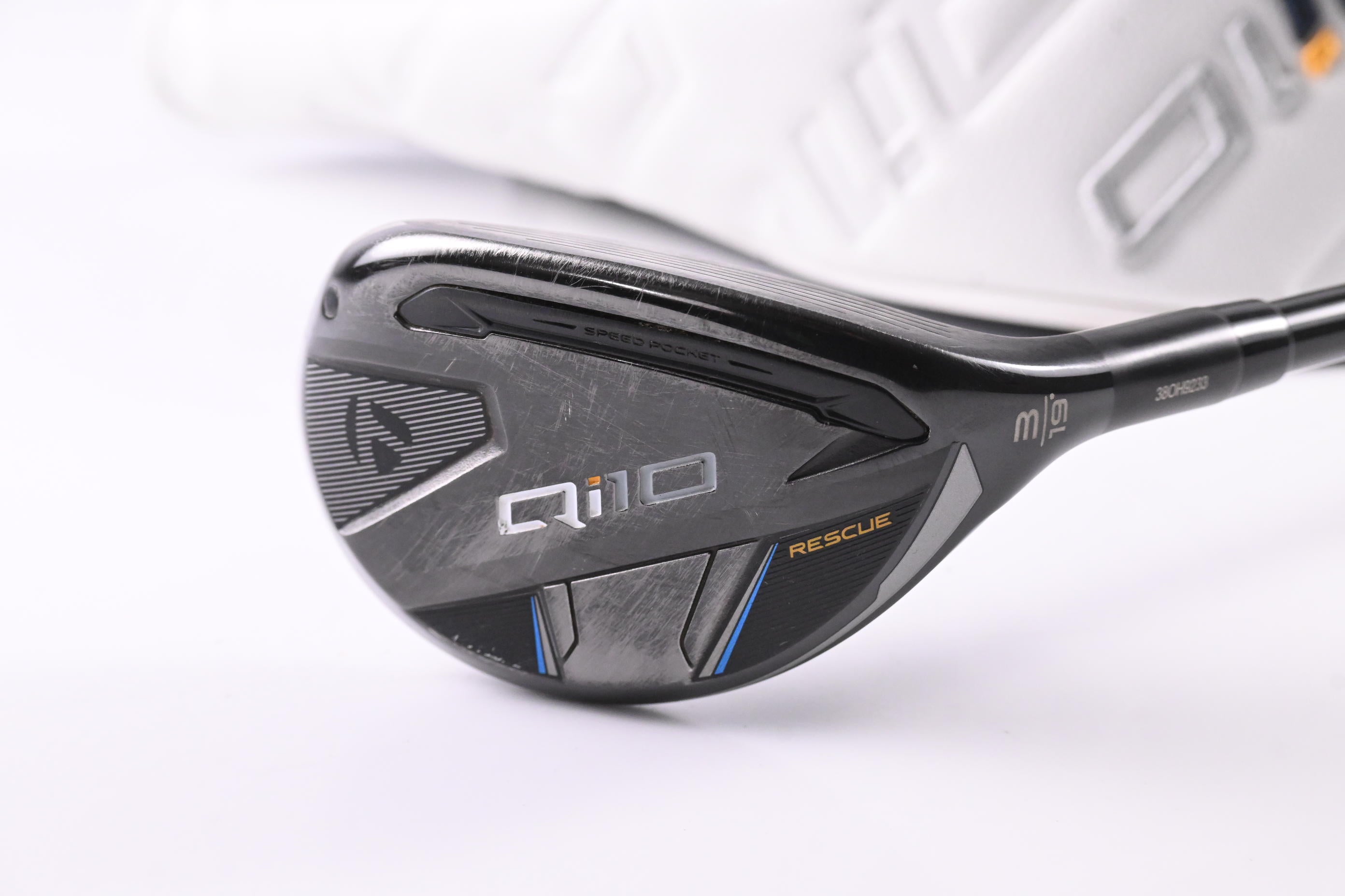 Taylormade Qi10 #3 Hybrid / 19 Degree / Stiff Flex Fujikura Ventus TR Blue 7