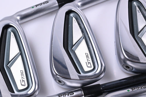 Ping G730 Irons / 5-PW / Green Dot / Regular Flex Recoil DART 75 Shafts
