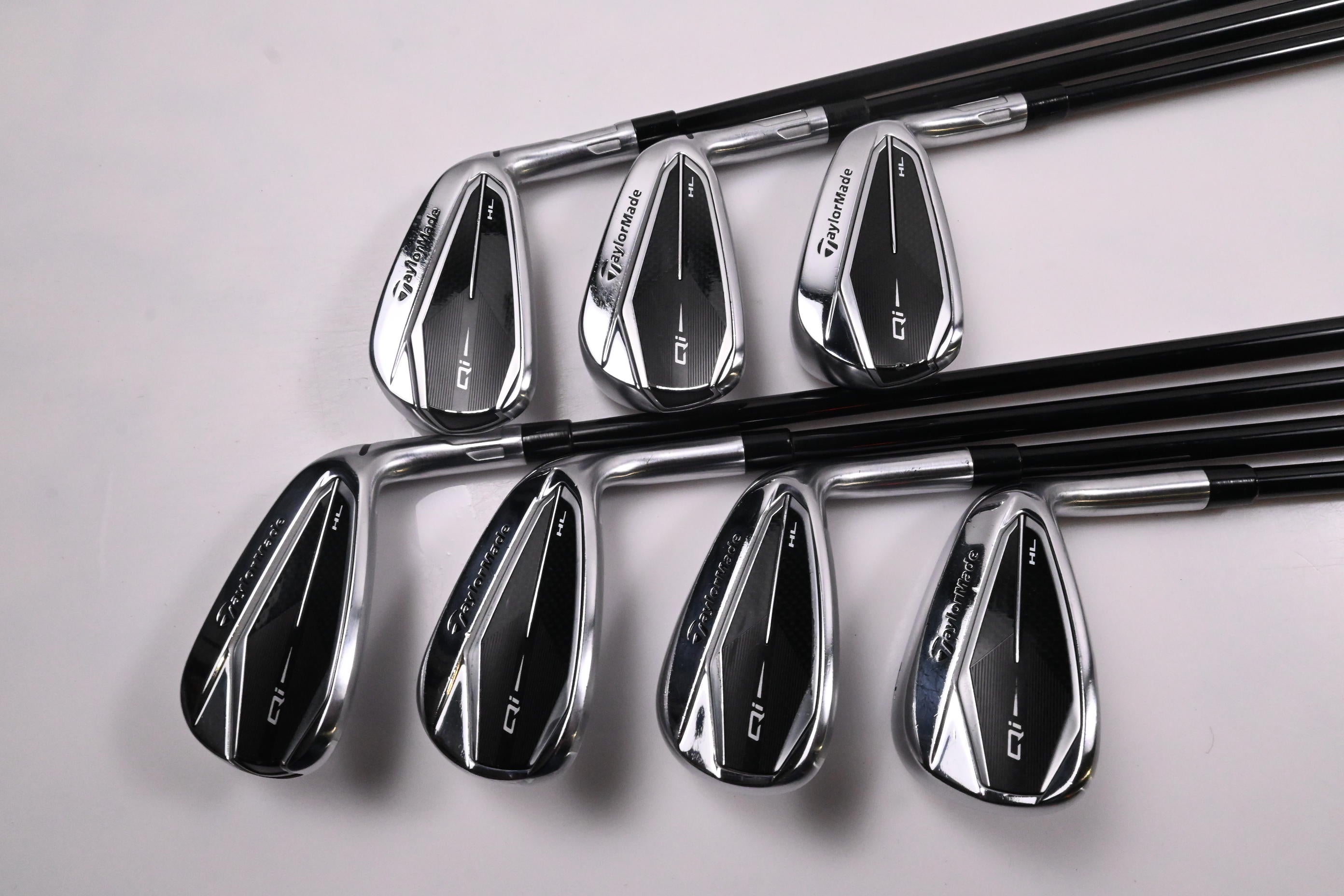 Taylormade Qi HL Irons / 5-PW+GW / Regular Flex Ventus TR Blue 6 Shafts