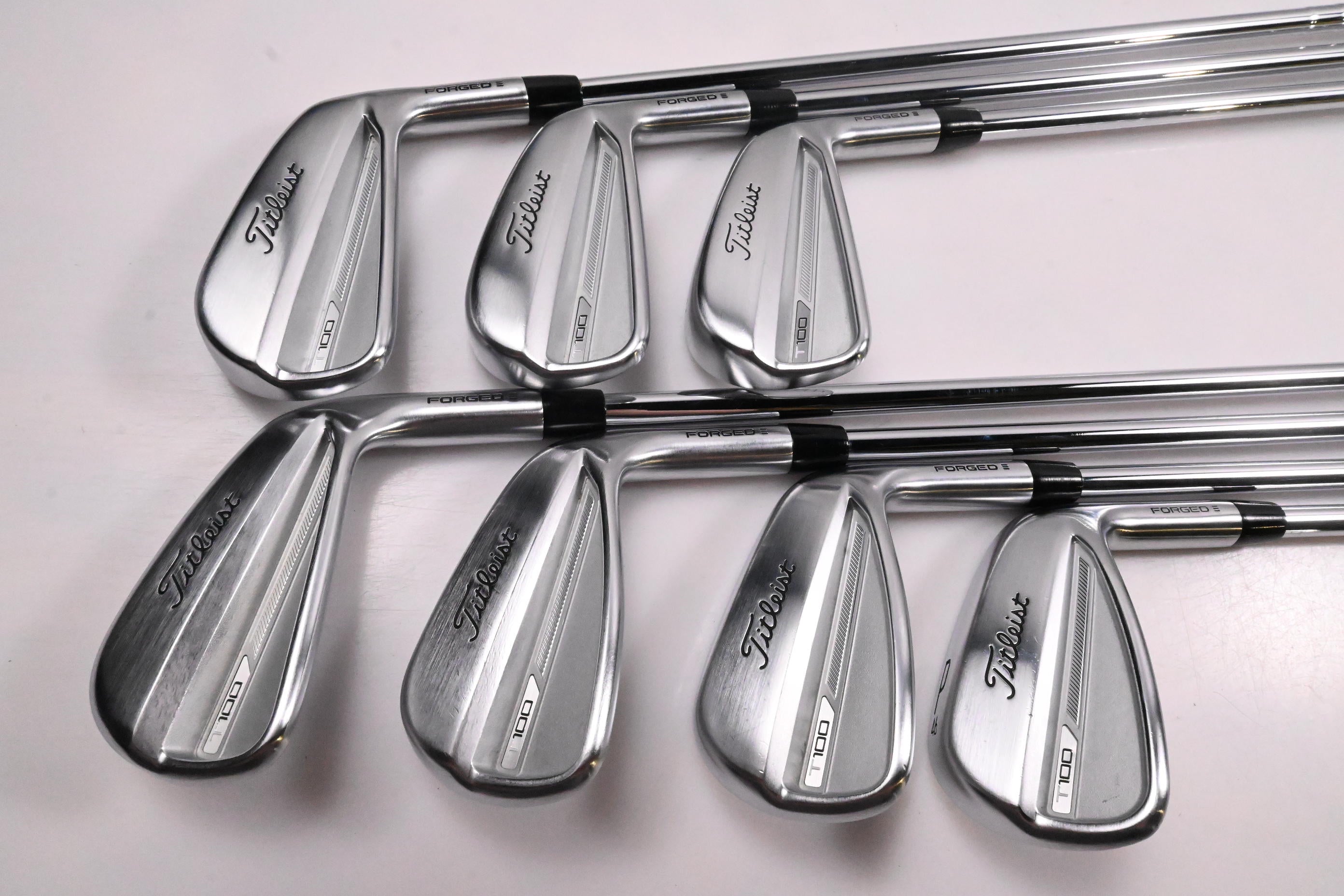 Titleist T100 2023 Irons / 4-PW / Regular Flex AMT Black R300 Shafts