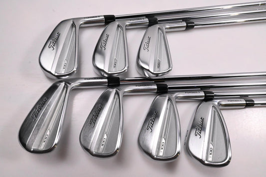 Titleist T100 2023 Irons / 4-PW / Regular Flex AMT Black R300 Shafts