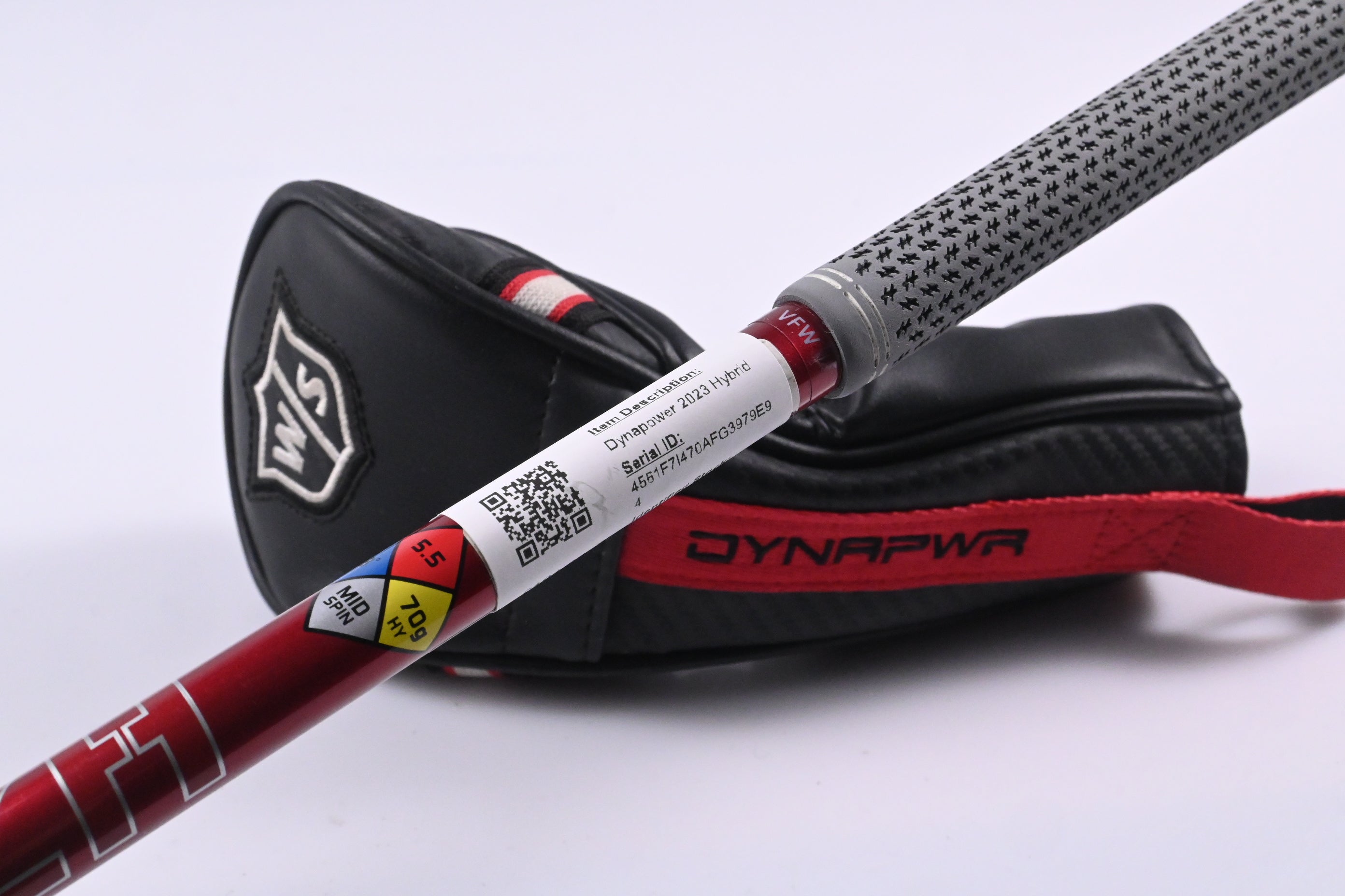 Wilson DYNAPWR 2023 #3 Hybrid / 19 Degree / Regular Flex HZRDUS Smoke Red RDX 70
