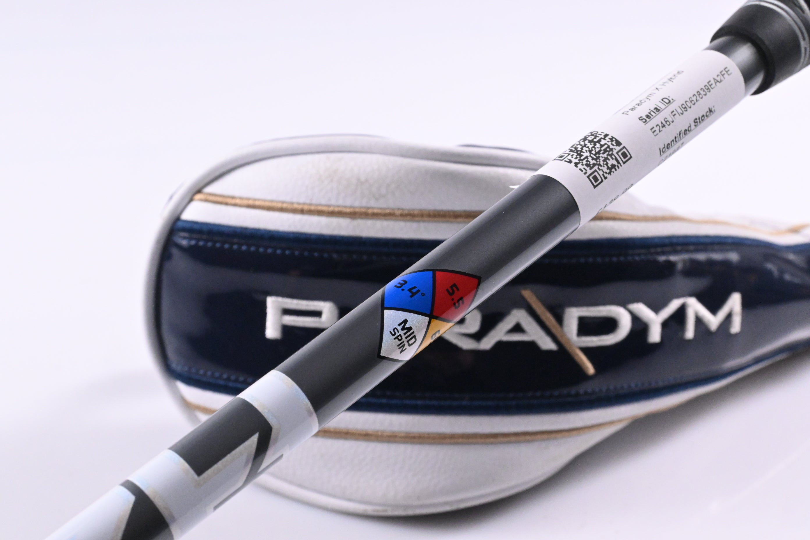 Callaway Paradym X #3 Hybrid / 18 Degree / Regular Flex HZRDUS Silver 65 Shaft