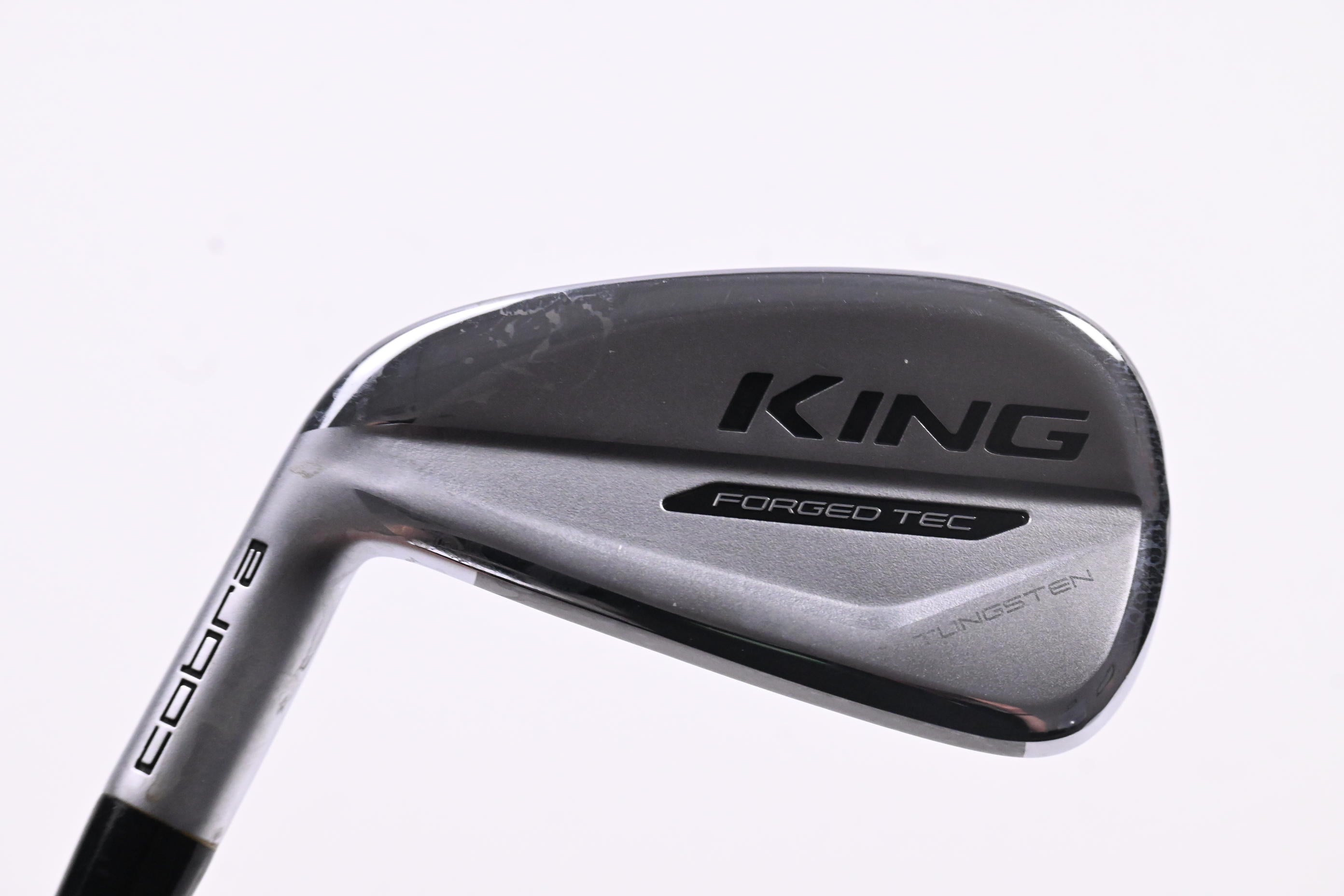 Left Hand Cobra King Forged Tec #4 Iron / 21 Degree / Regular Flex KBS $-Taper