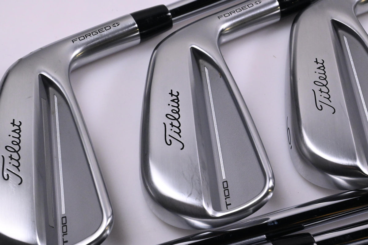 Titleist T100 2025 Irons / 4-PW / Stiff Flex Dynamic Gold S300 Shafts
