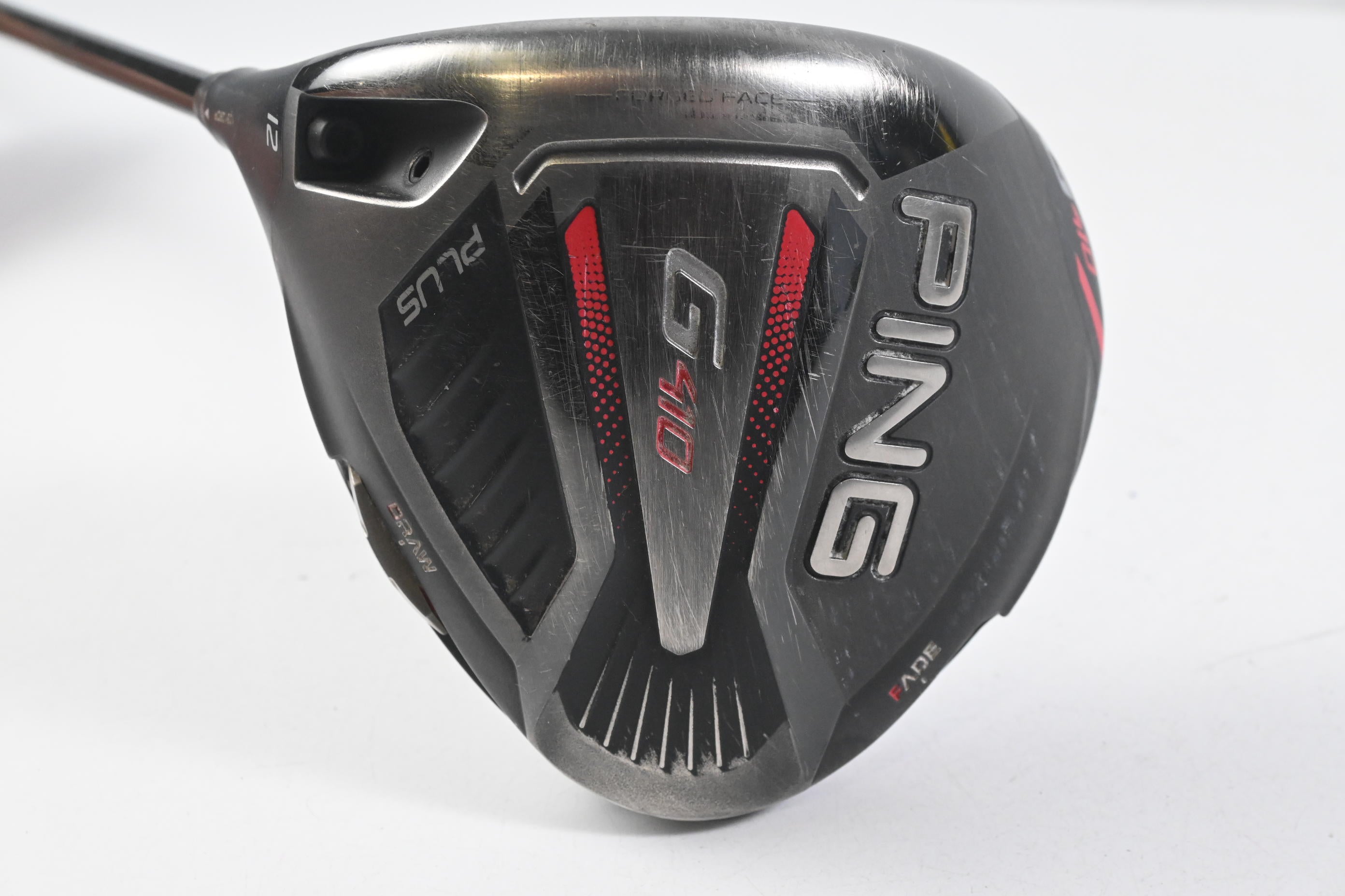 Left Hand Ping G410 Plus Driver / 12 Degree / Stiff Flex Tensei CK Orange 60