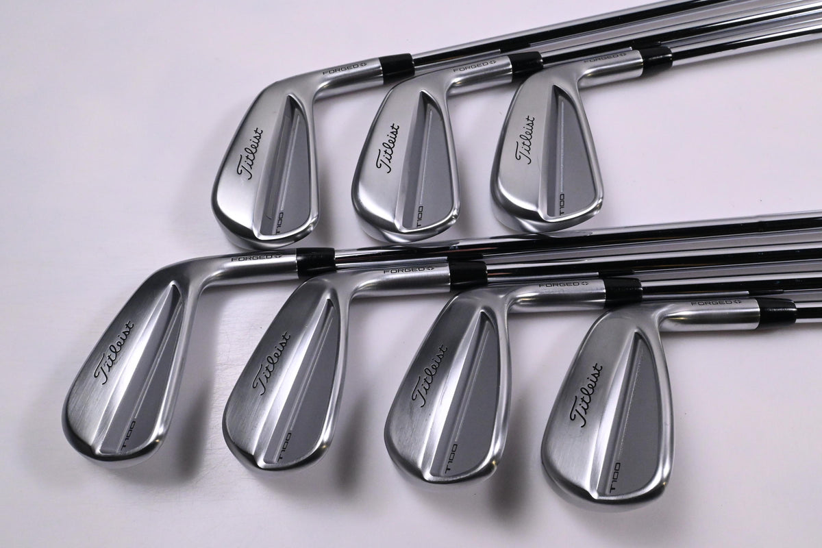 Titleist T100 2025 Irons / 4-PW / Stiff Flex Dynamic Gold S300 Shafts