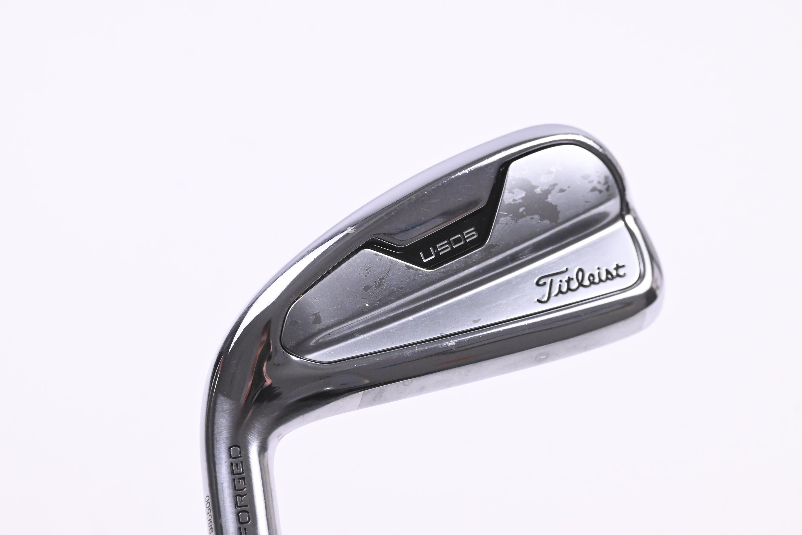 Left Hand Titleist U505 #4 Iron / 22 Degree / Regular Flex HZRDUS RDX Smoke 80