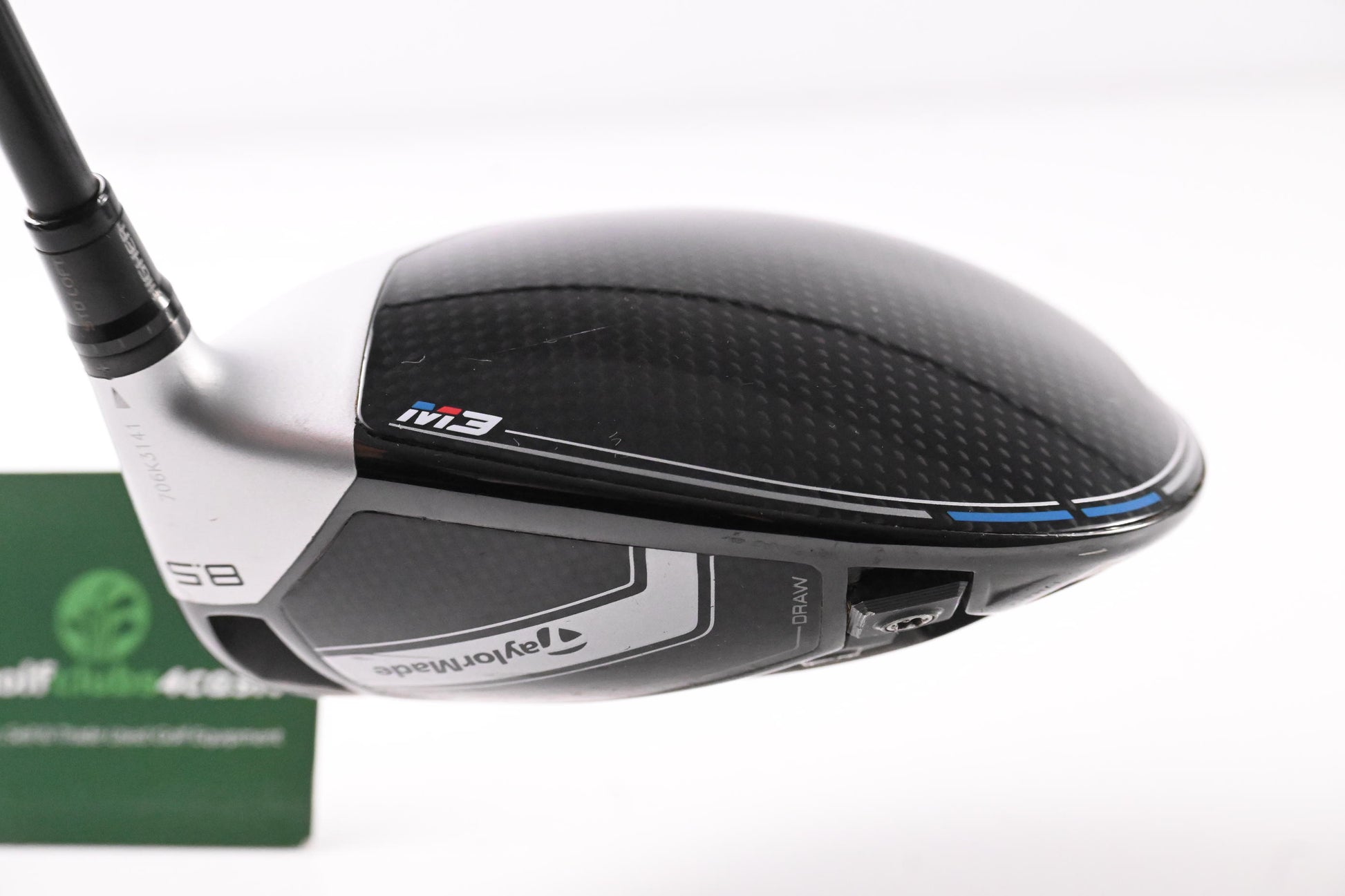 Tour Issue Taylormade M3 Driver / 8.5 Degree / Stiff Flex Aldila Rogue 110 MSI