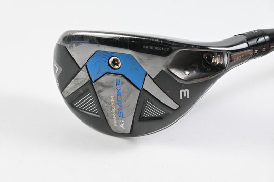 Callaway Paradym Ai Smoke #3 Hybrid / 18 Degree / Stiff Flex Cypher 70 Shaft