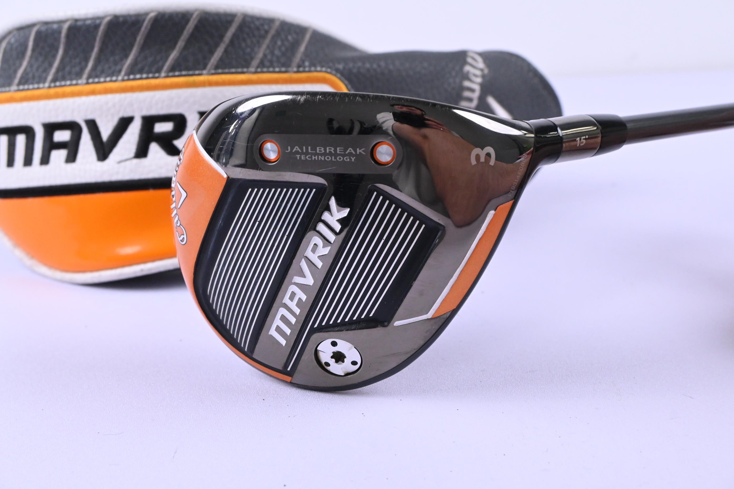 Callaway Mavrik #3 Wood / 15 Degree / Stiff Flex EvenFlow Riptide 70 Shaft