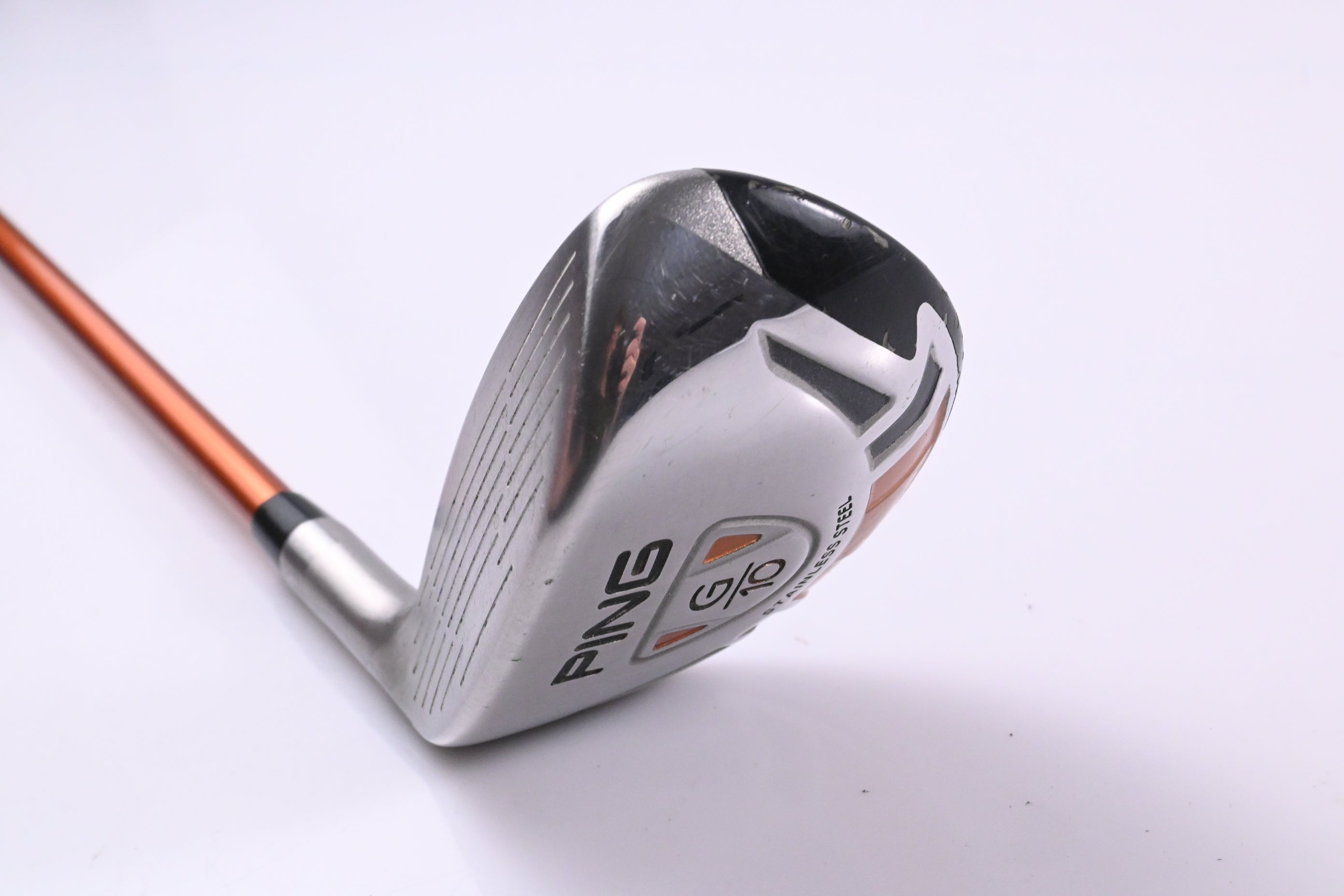 Left Hand Ping G10 #2 Hybrid / 18 Degree / Regular Flex Ping TFC 129 Shaft