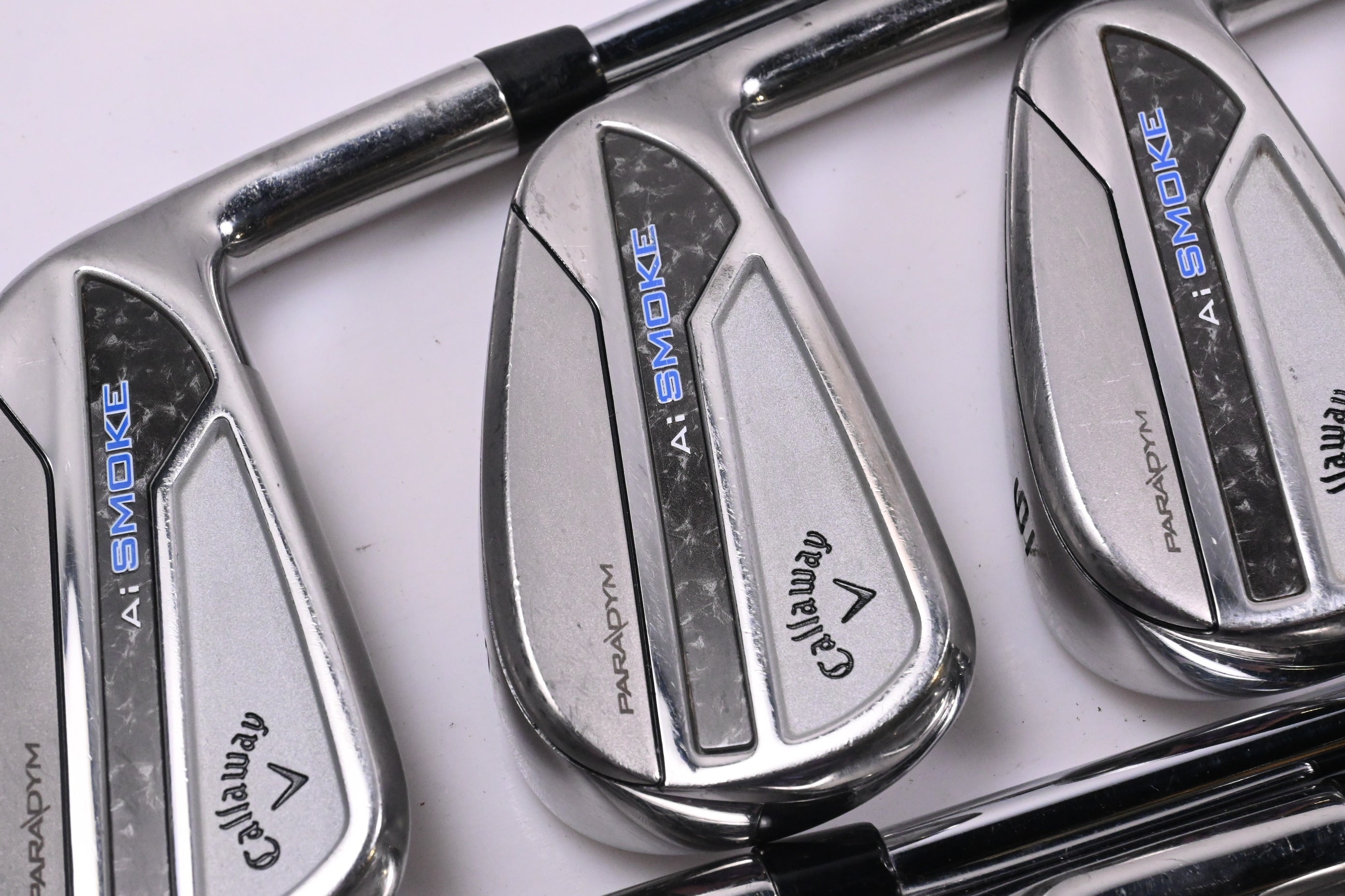 Callaway Paradym Ai Smoke Irons / 4-PW+GW / Stiff Flex Elevate MPH 85