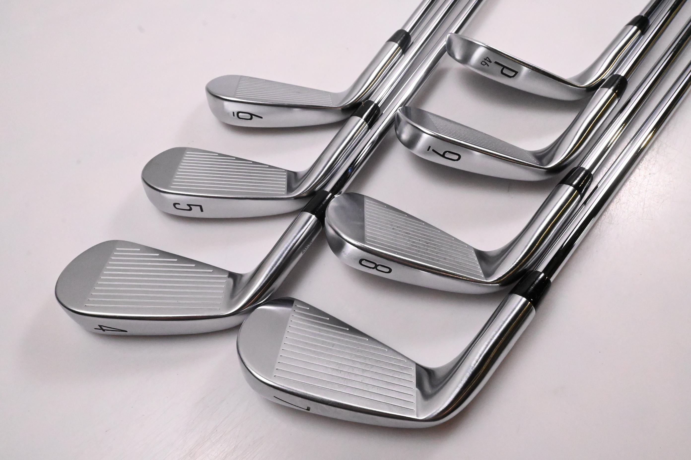 Titleist T100 2023 Irons / 4-PW / Regular Flex AMT Black R300 Shafts