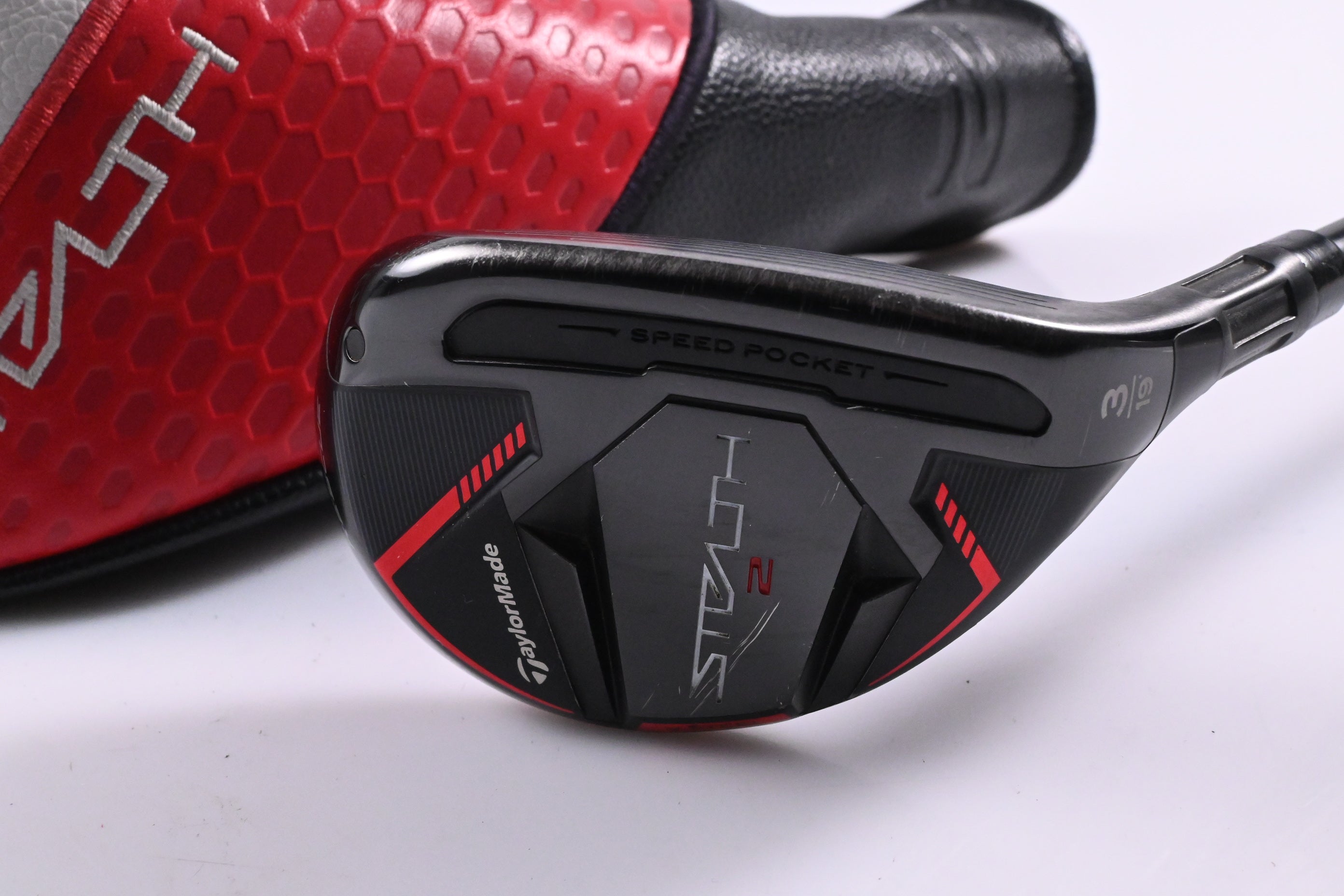 Taylormade Stealth 2 #3 Hybrid / 19 Degree / Stiff Flex Fujikura Ventus TR Red 7