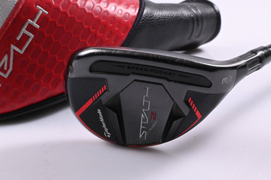 Taylormade Stealth 2 #3 Hybrid / 19 Degree / Stiff Flex Fujikura Ventus TR Red 7