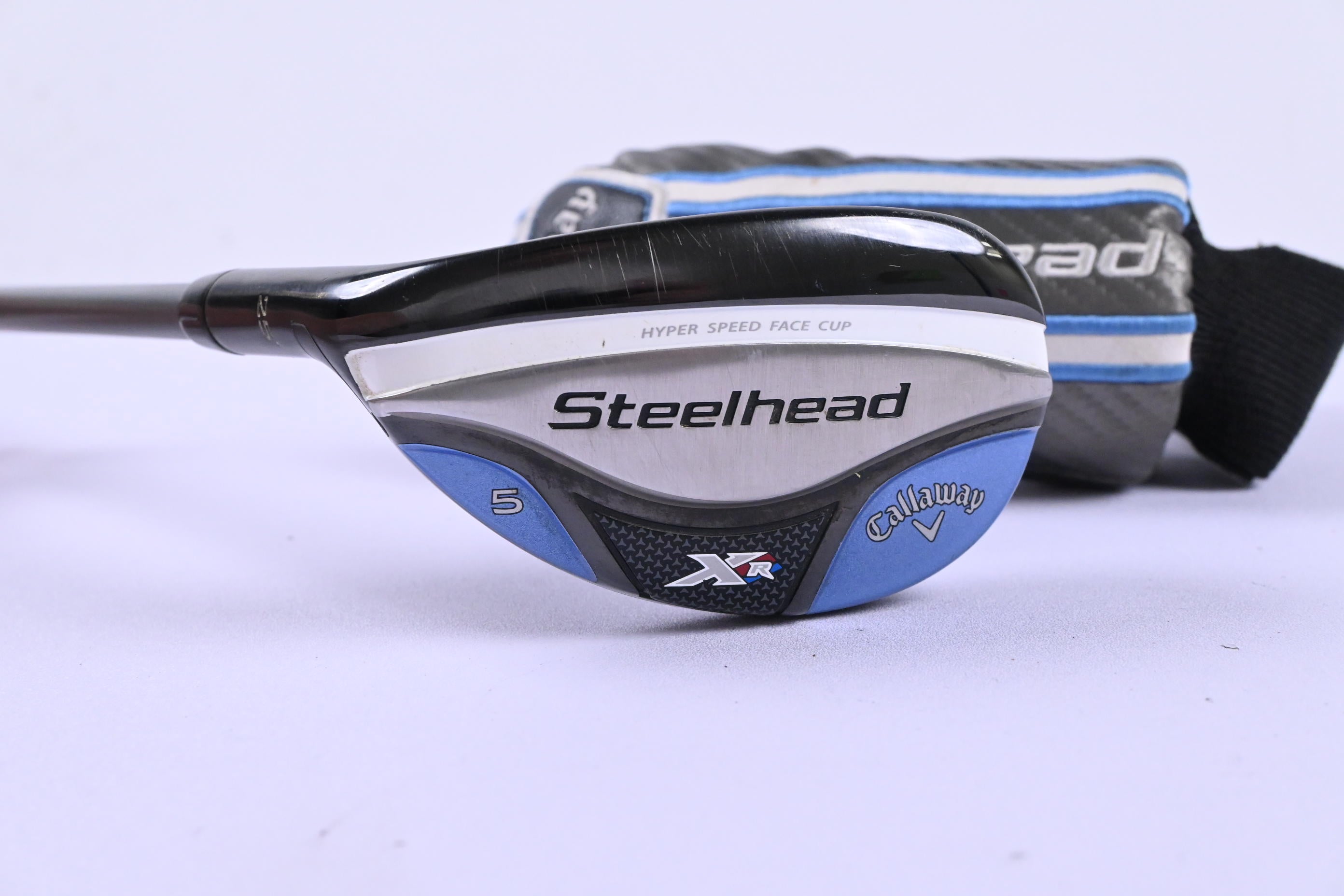 Left Hand Callaway Steelhead XR #5 Hybrid / 25 Degree / Ladies Flex Ozik F15 60