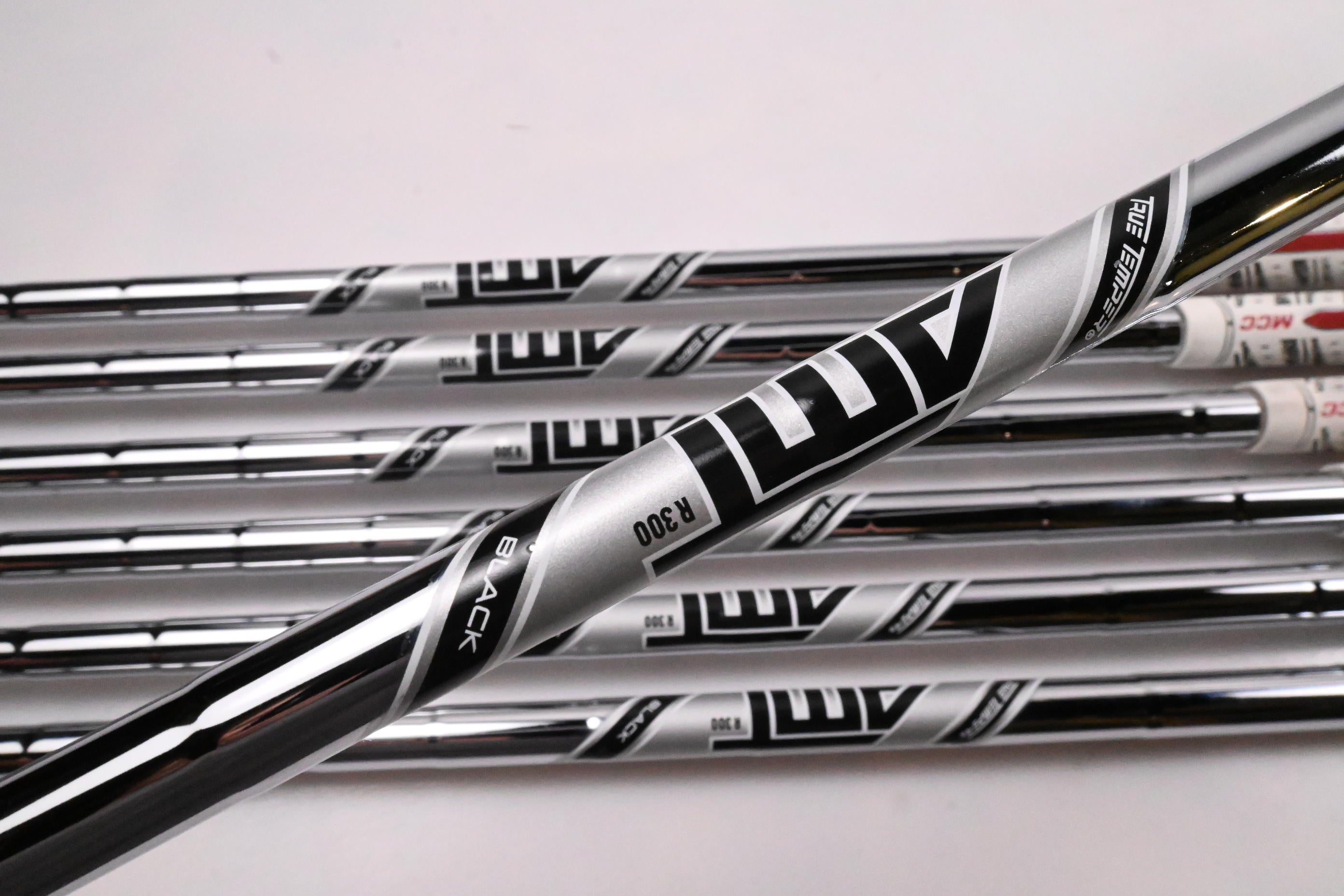 Titleist T100 2023 Irons / 4-PW / Regular Flex AMT Black R300 Shafts