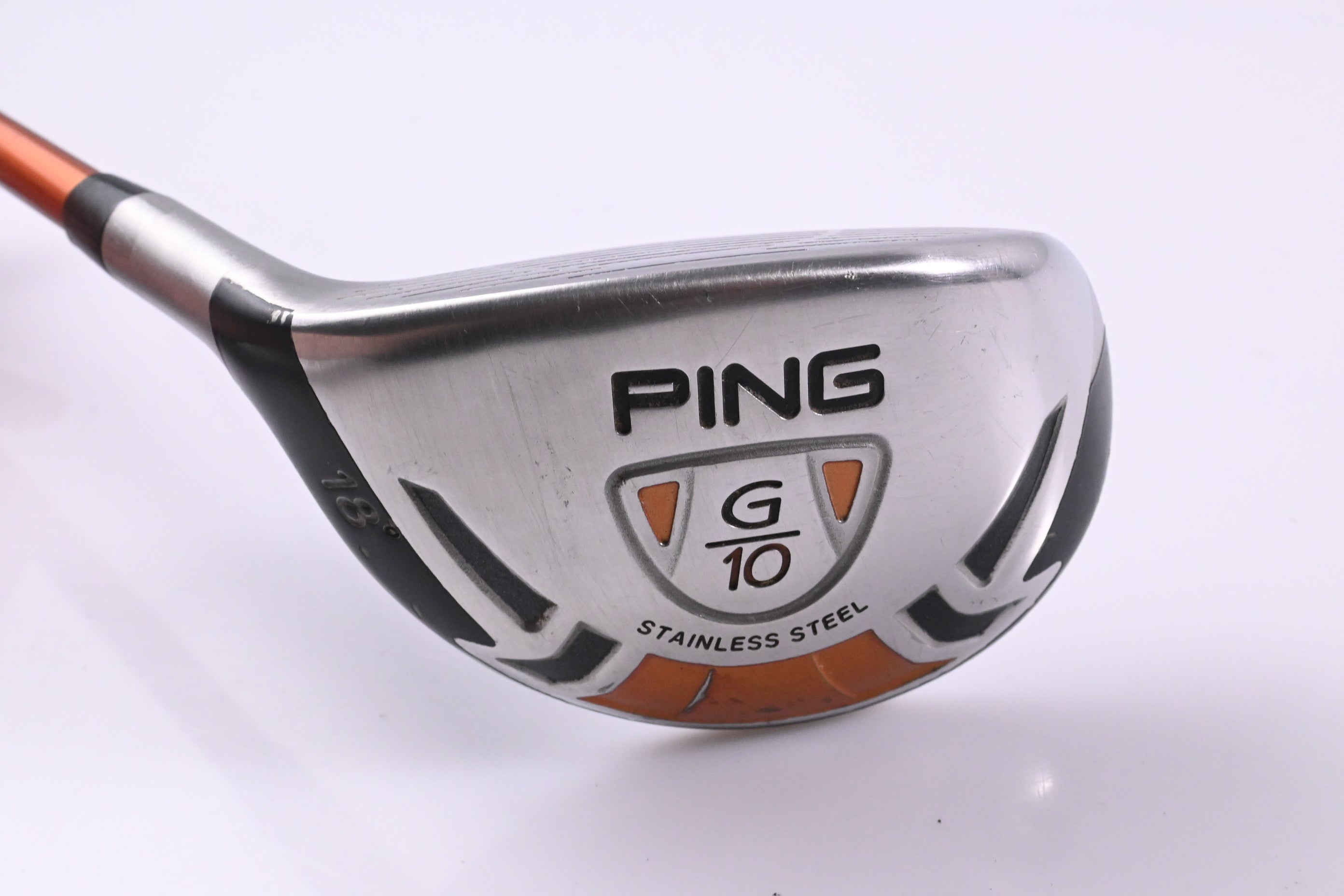 Left Hand Ping G10 #2 Hybrid / 18 Degree / Regular Flex Ping TFC 129 Shaft