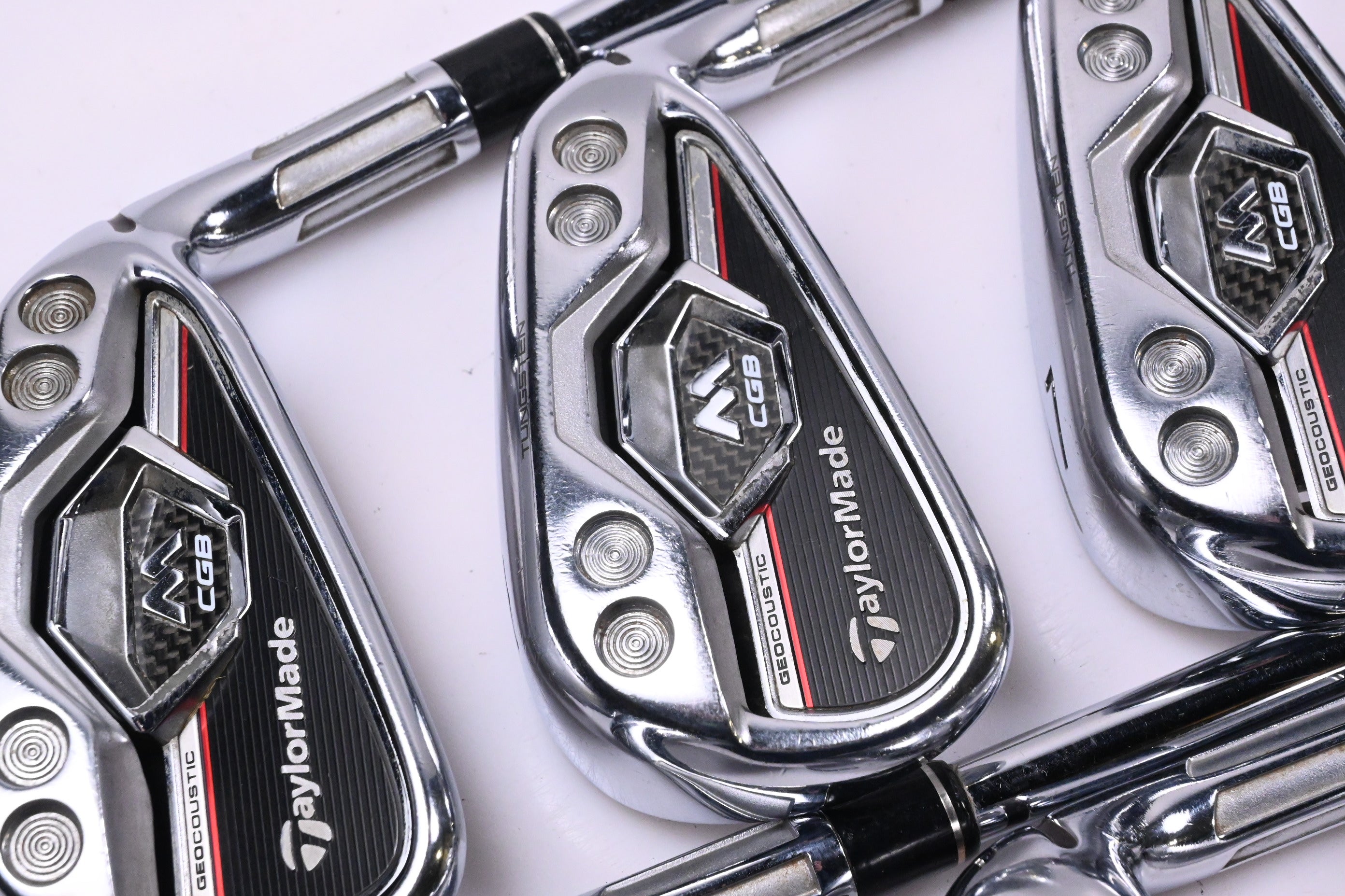 Taylormade M CGB Irons / 5-PW+AW+SW / Stiff Flex N.S.PRO 840 Shafts