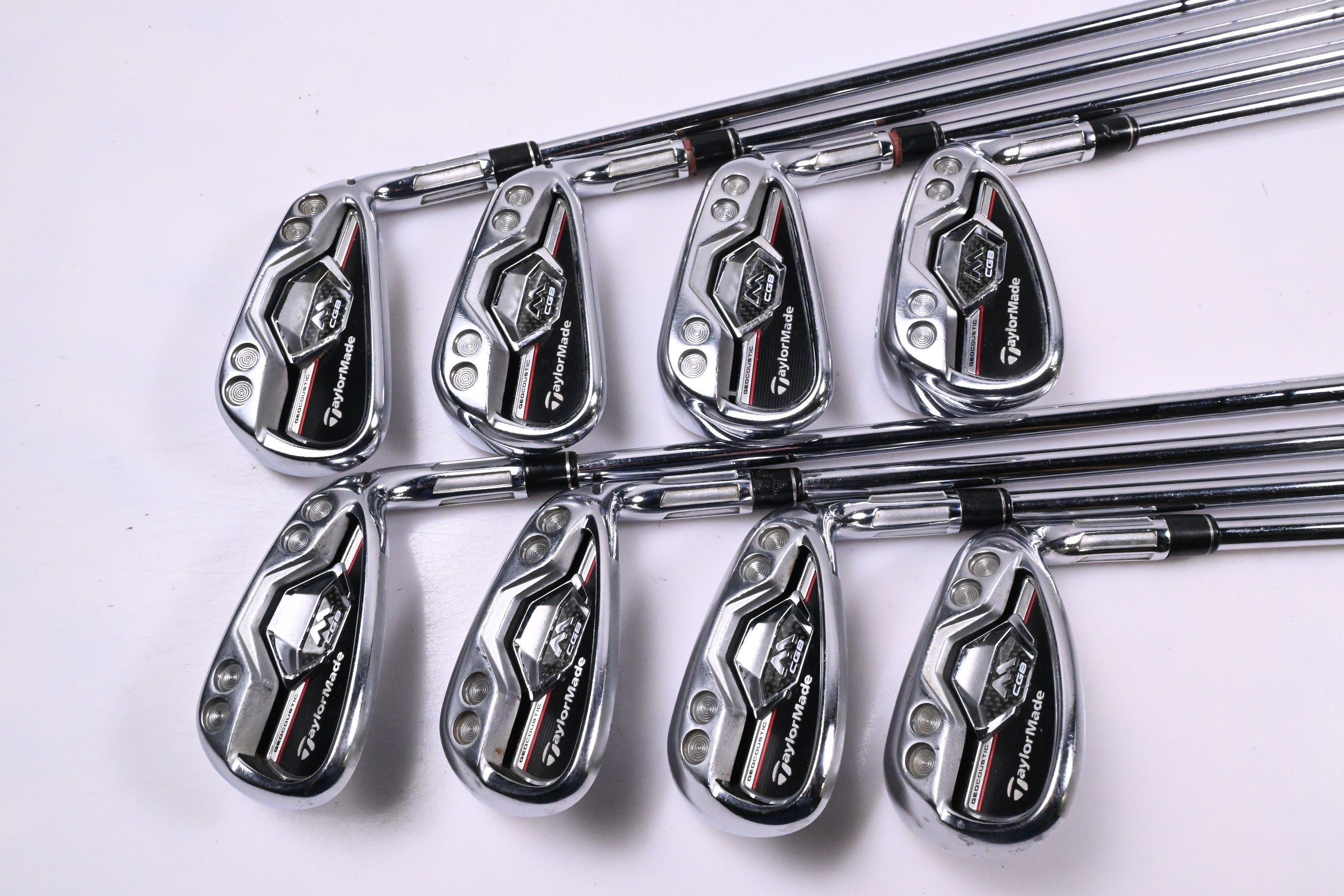 Taylormade M CGB Irons / 5-PW+AW+SW / Stiff Flex N.S.PRO 840 Shafts