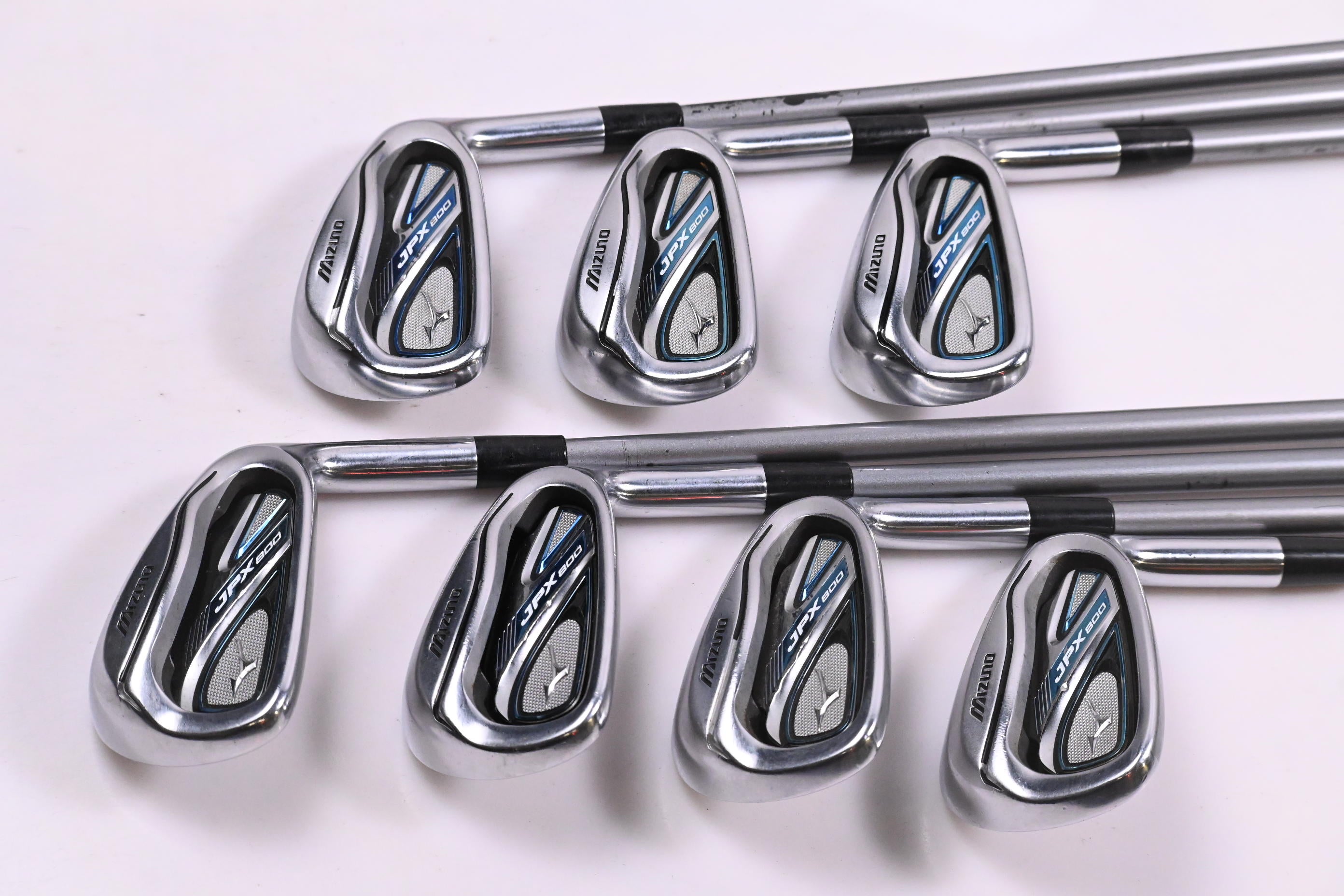Mizuno JPX 800 Irons / 4-PW / Senior Flex Mizuno Exsar IS4 60 Shafts