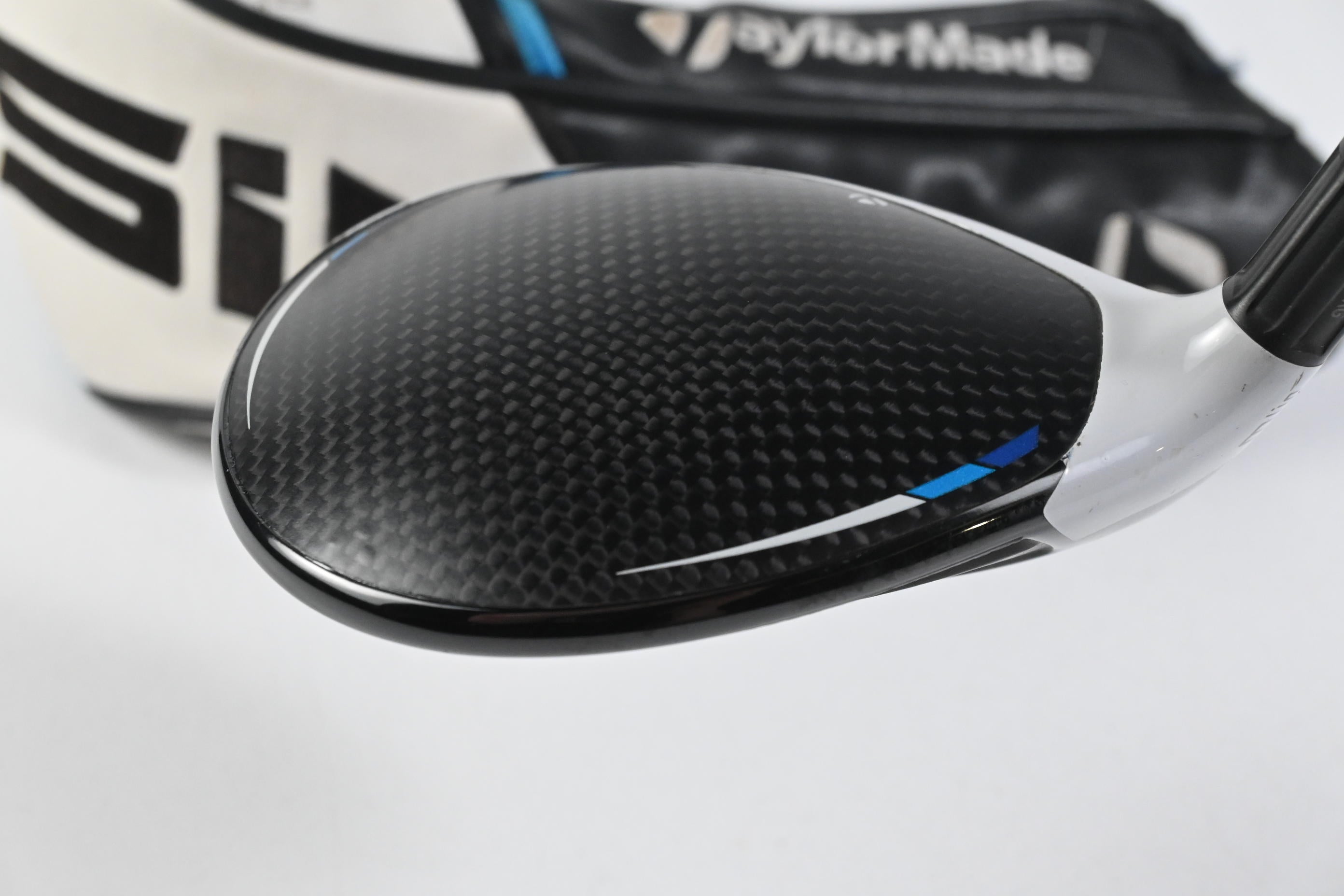 Left Hand Taylormade SIM2 Max #3 Wood / 15 Degree / Stiff Flex Ventus Blue 6