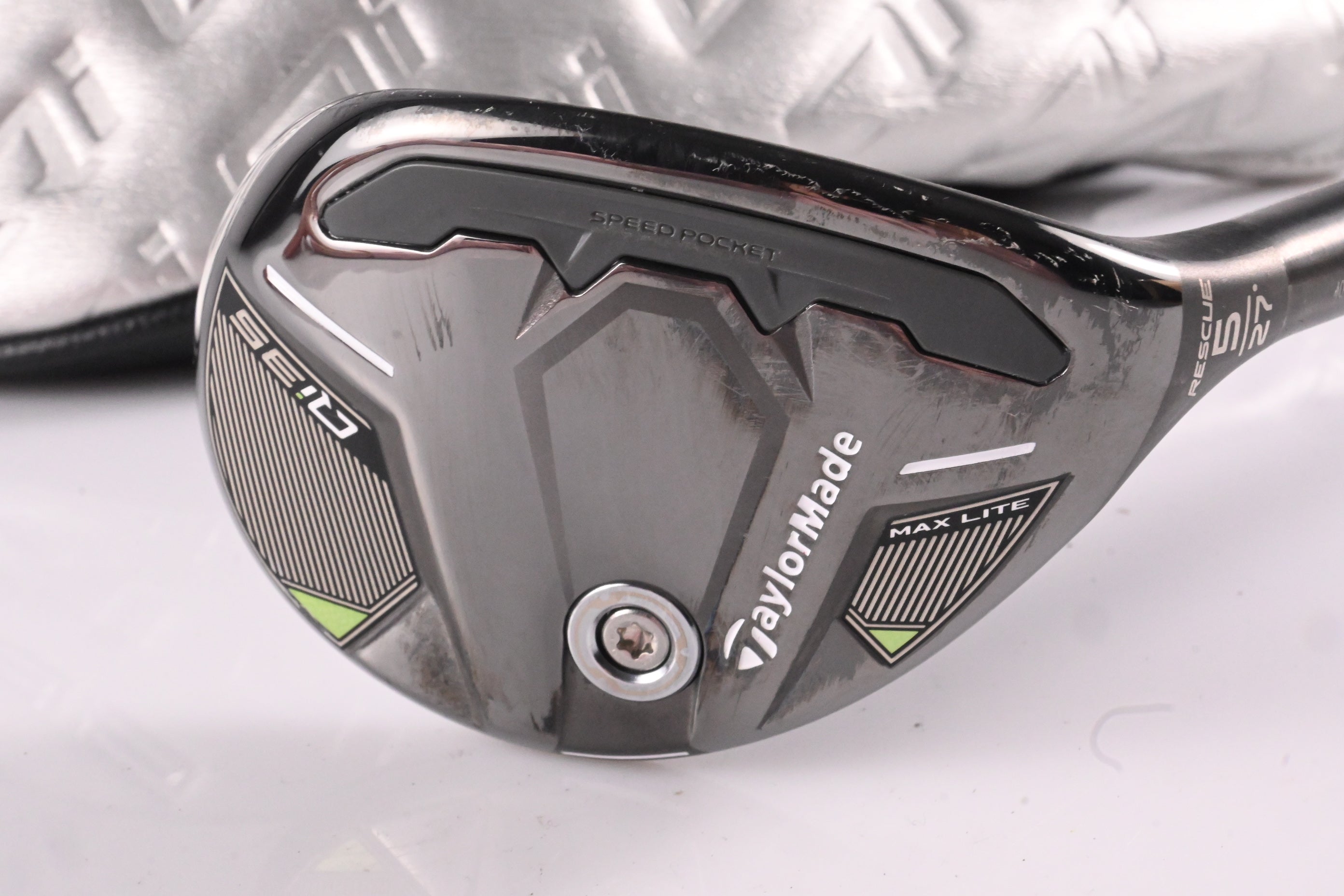 Taylormade Qi35 Max Lite #5 Hybrid / 27 Degree / Senior Flex Vanquish 5 Shaft