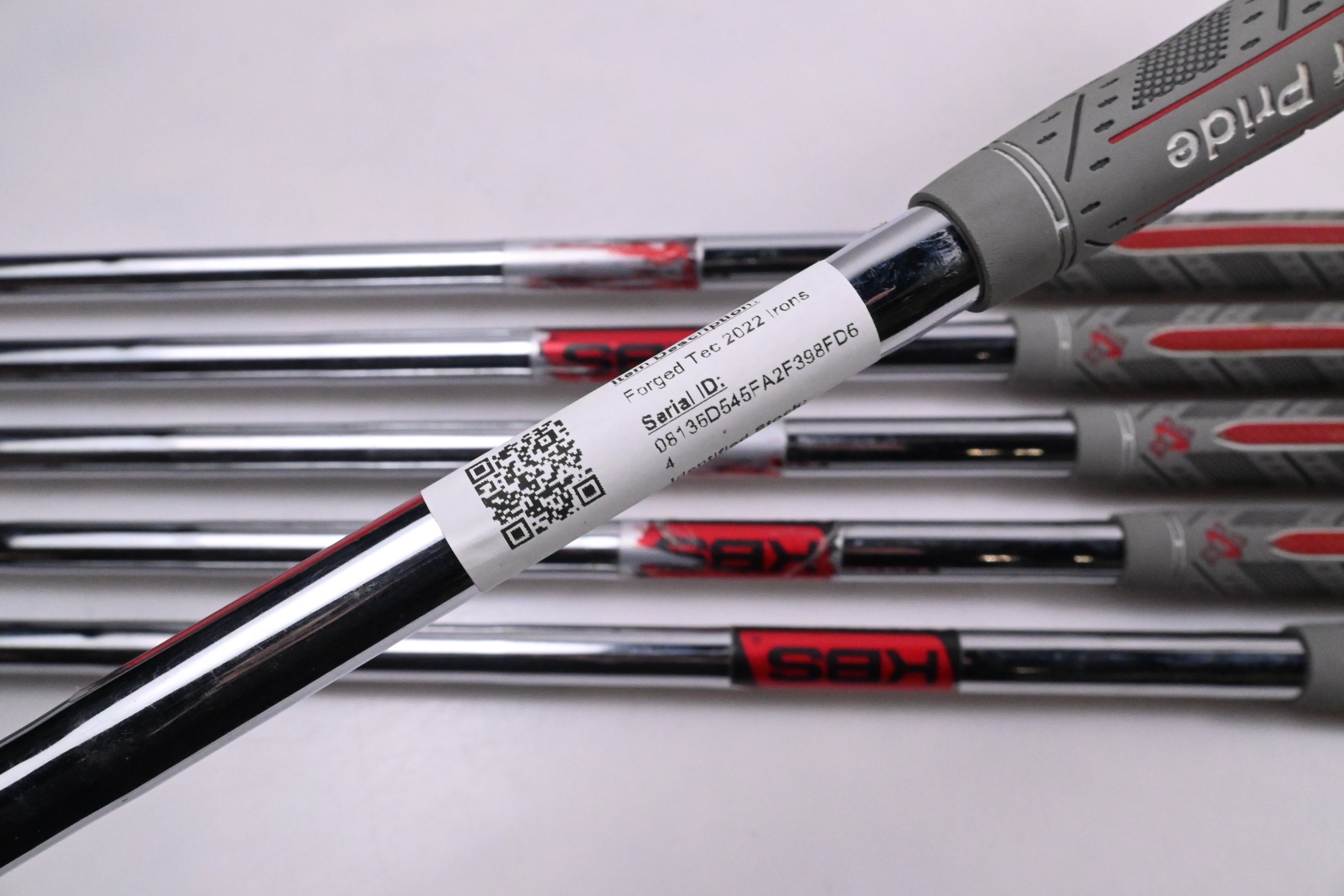 Cobra Forged Tec 2022 Irons / 5-PW / Regular Flex KBS $-Taper Lite Shafts