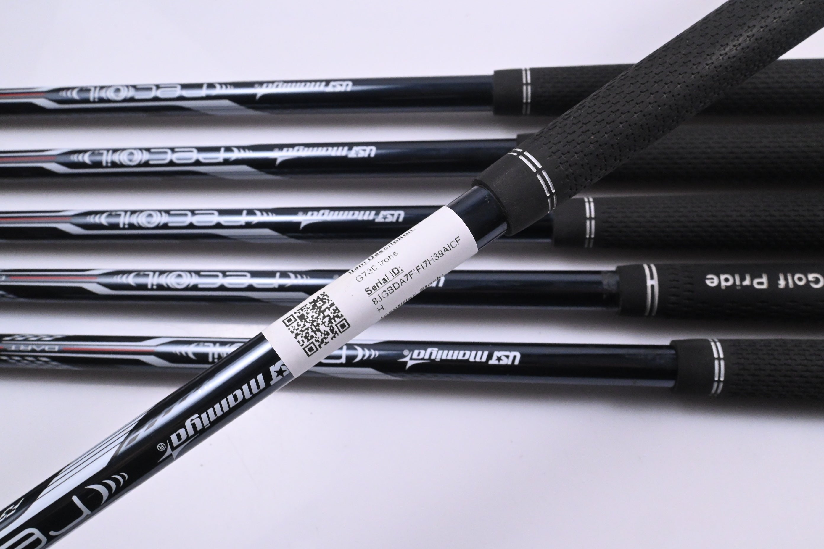 Ping G730 Irons / 5-PW / Green Dot / Regular Flex Recoil DART 75 Shafts