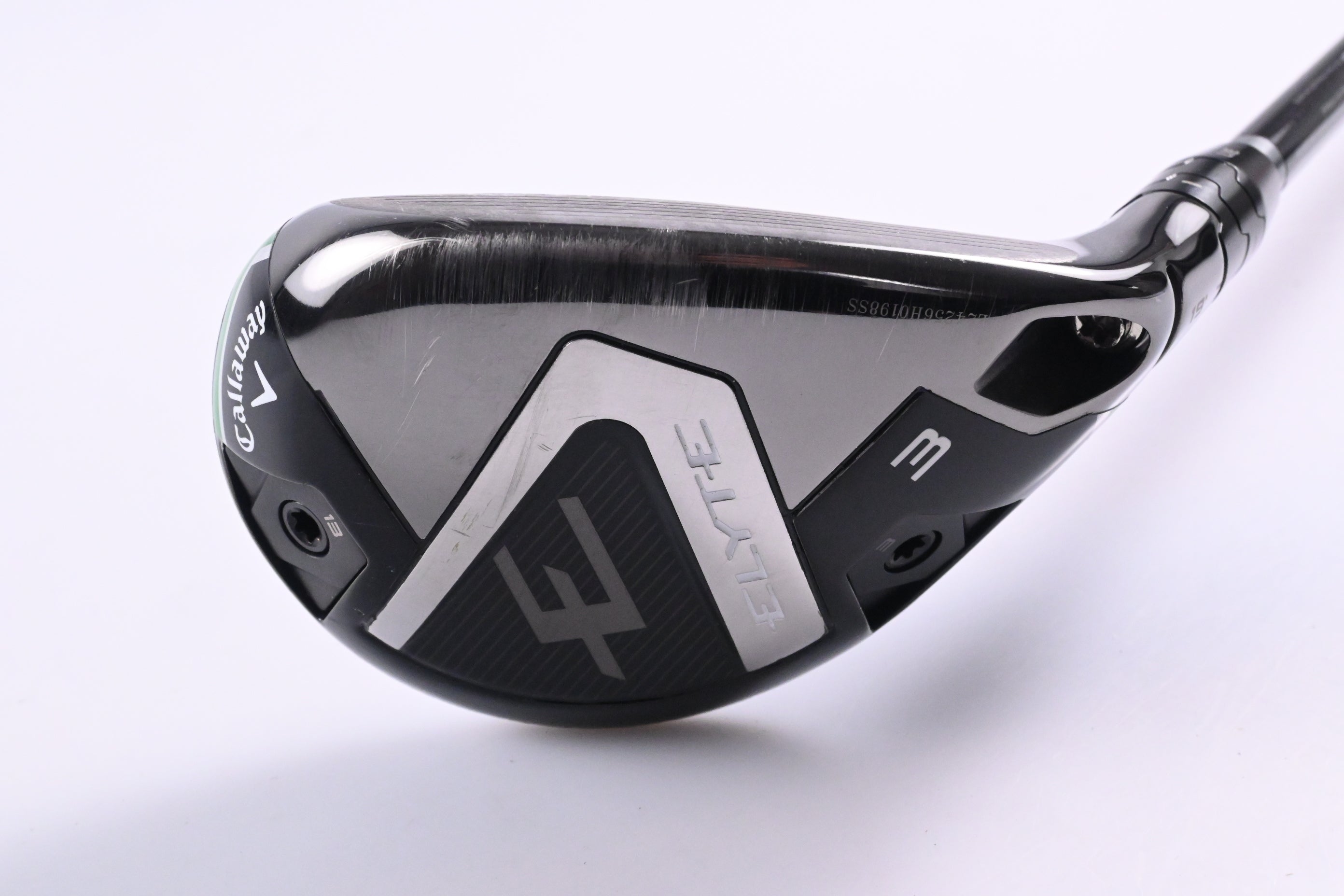 Callaway Elyte #3 Hybrid / 19 Degree / Stiff Flex Denali Charcoal 70 Shaft