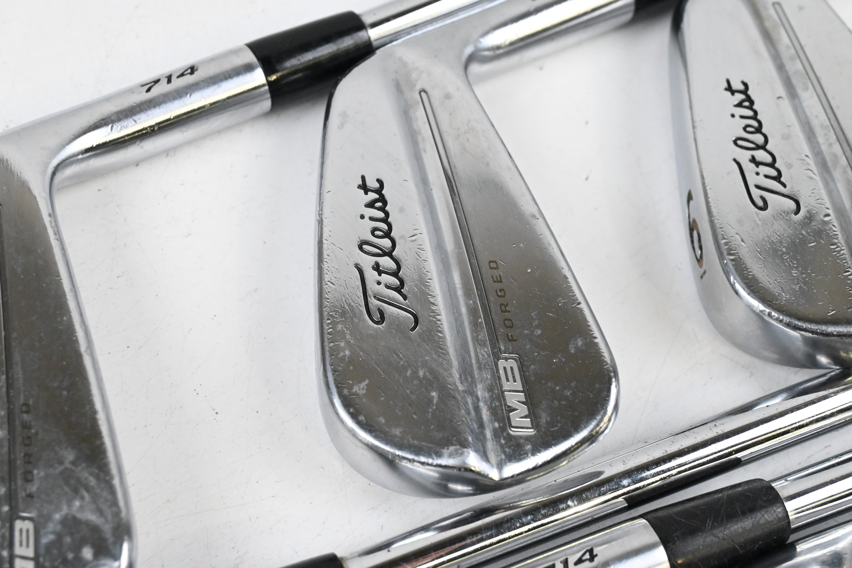 Titleist 714 MB Irons / 4-PW / Stiff Flex Dynamic Gold S300 Shafts