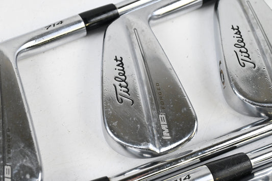 Titleist 714 MB Irons / 4-PW / Stiff Flex Dynamic Gold S300 Shafts