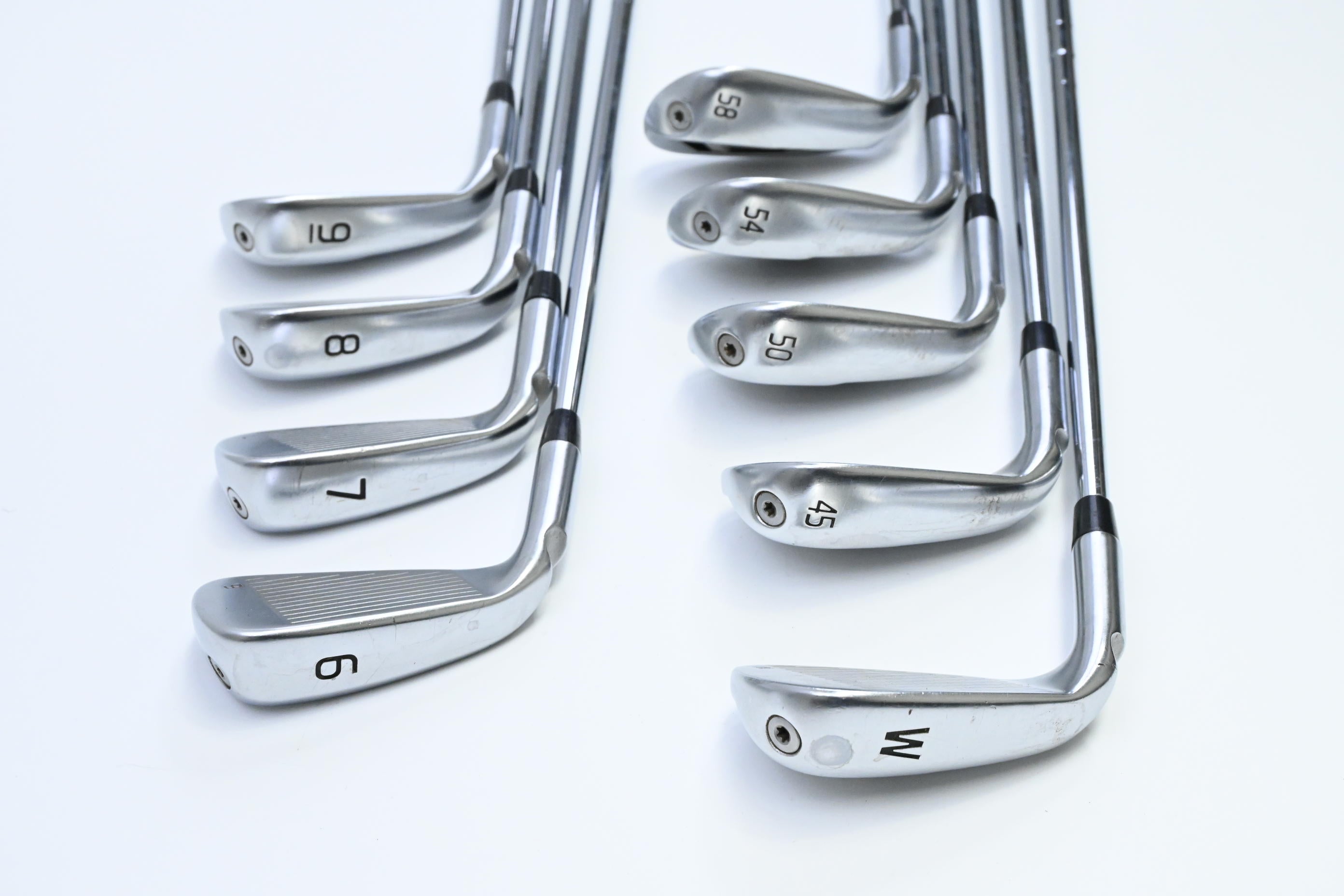 Ping G430 Irons / 6-PW+45°+50°+54°+58° / Green Dot / Regular Flex DG R300 105