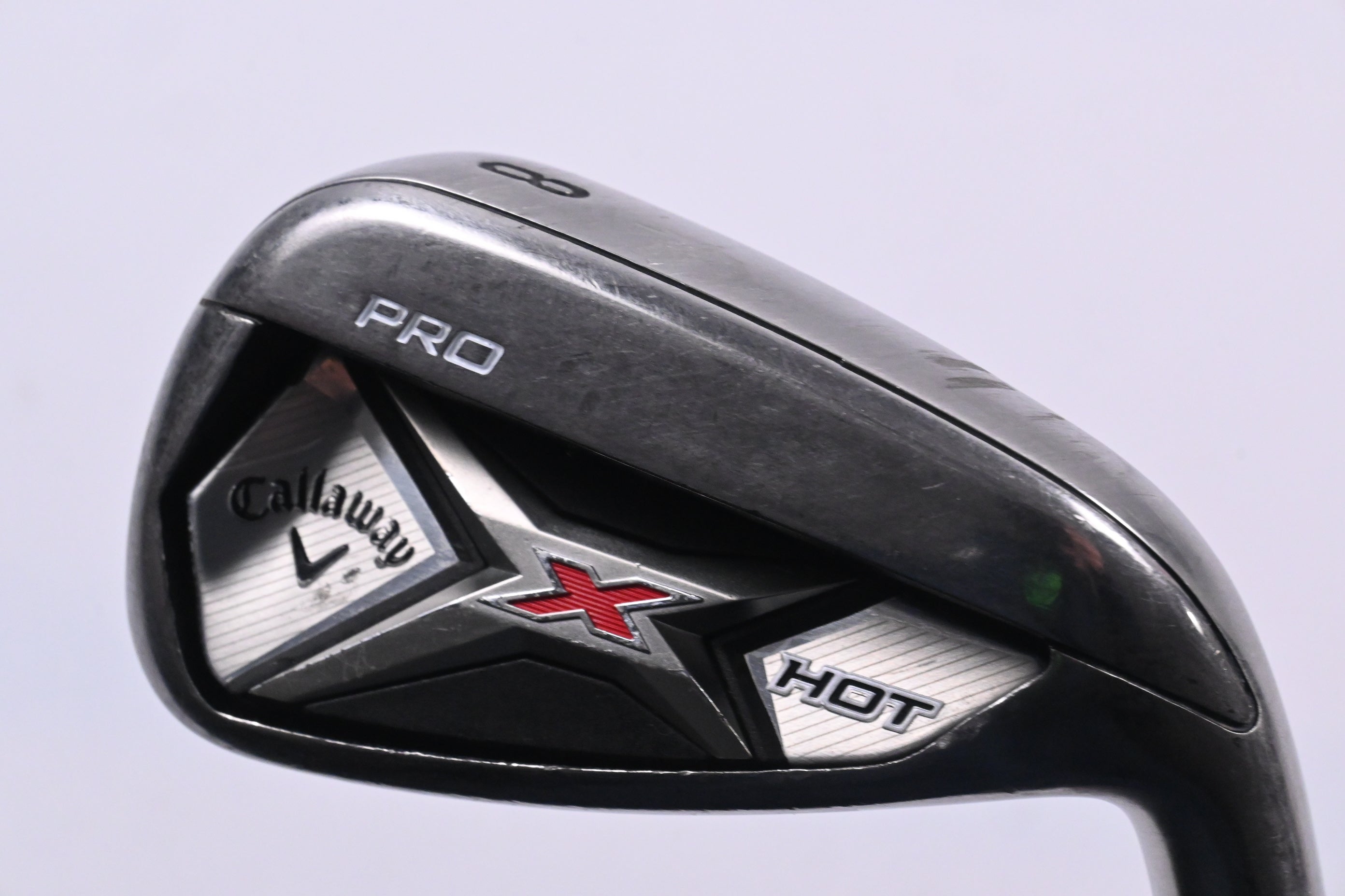 Callaway X Hot Pro #8 Iron / 35.5 Degree / Stiff Flex Steel Shaft