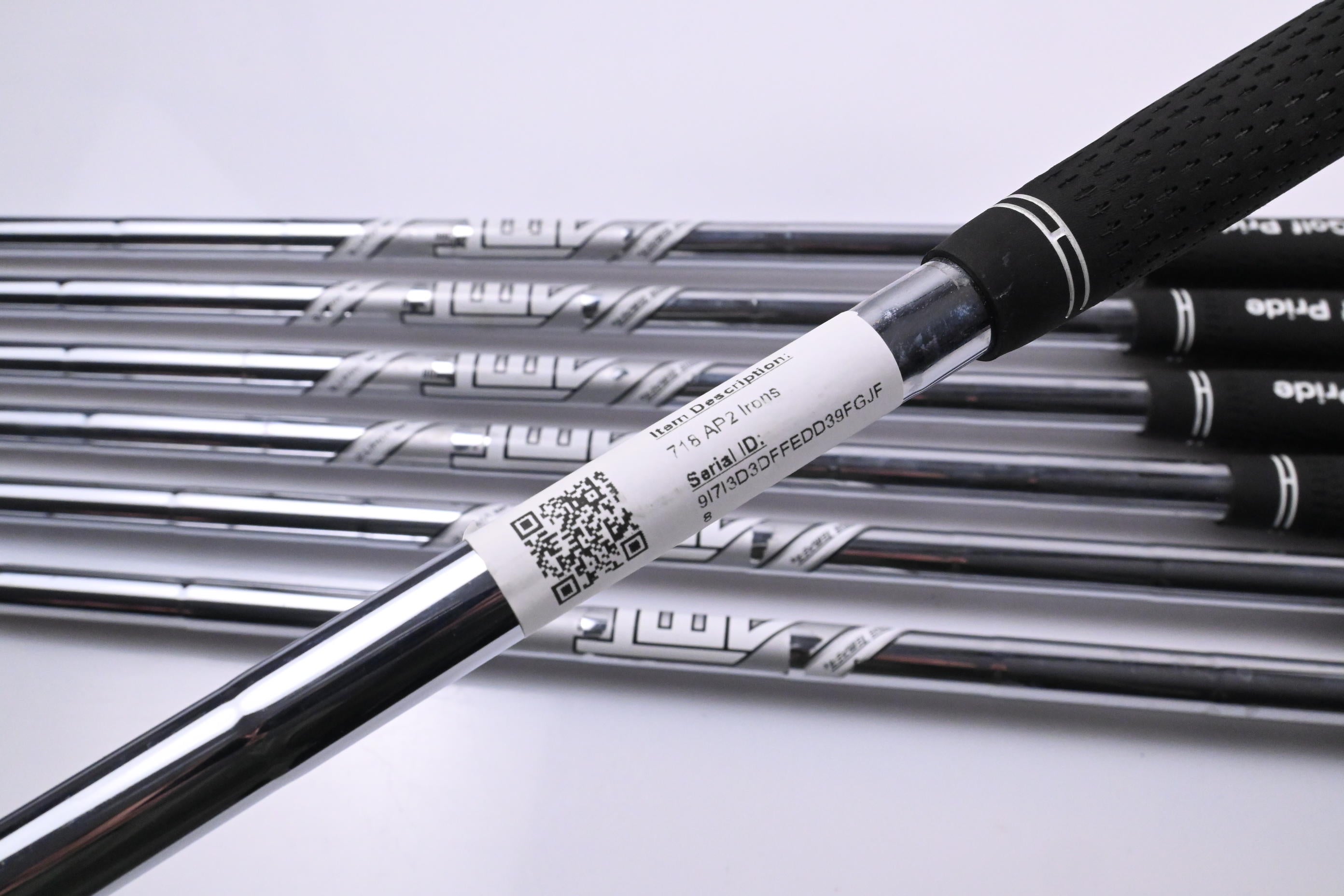 Titleist 718 AP2 Irons / 4-PW / Stiff Flex AMT Tour White S300 Shafts
