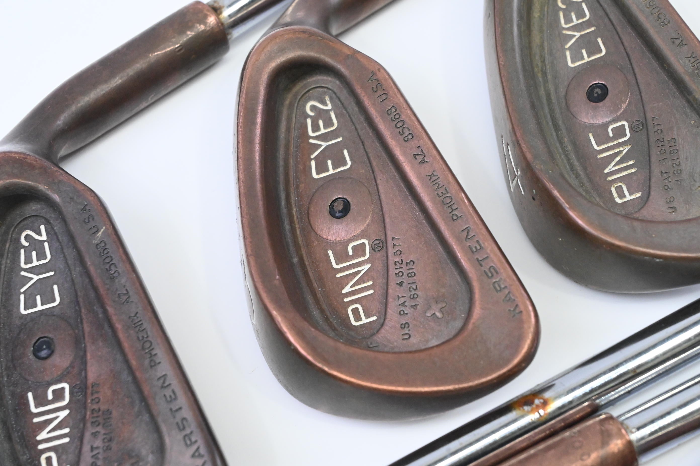 Ping Eye 2+ BeCu Irons / 2-PW / Black Dot / Stiff Flex Ping JZ Cushin Shafts