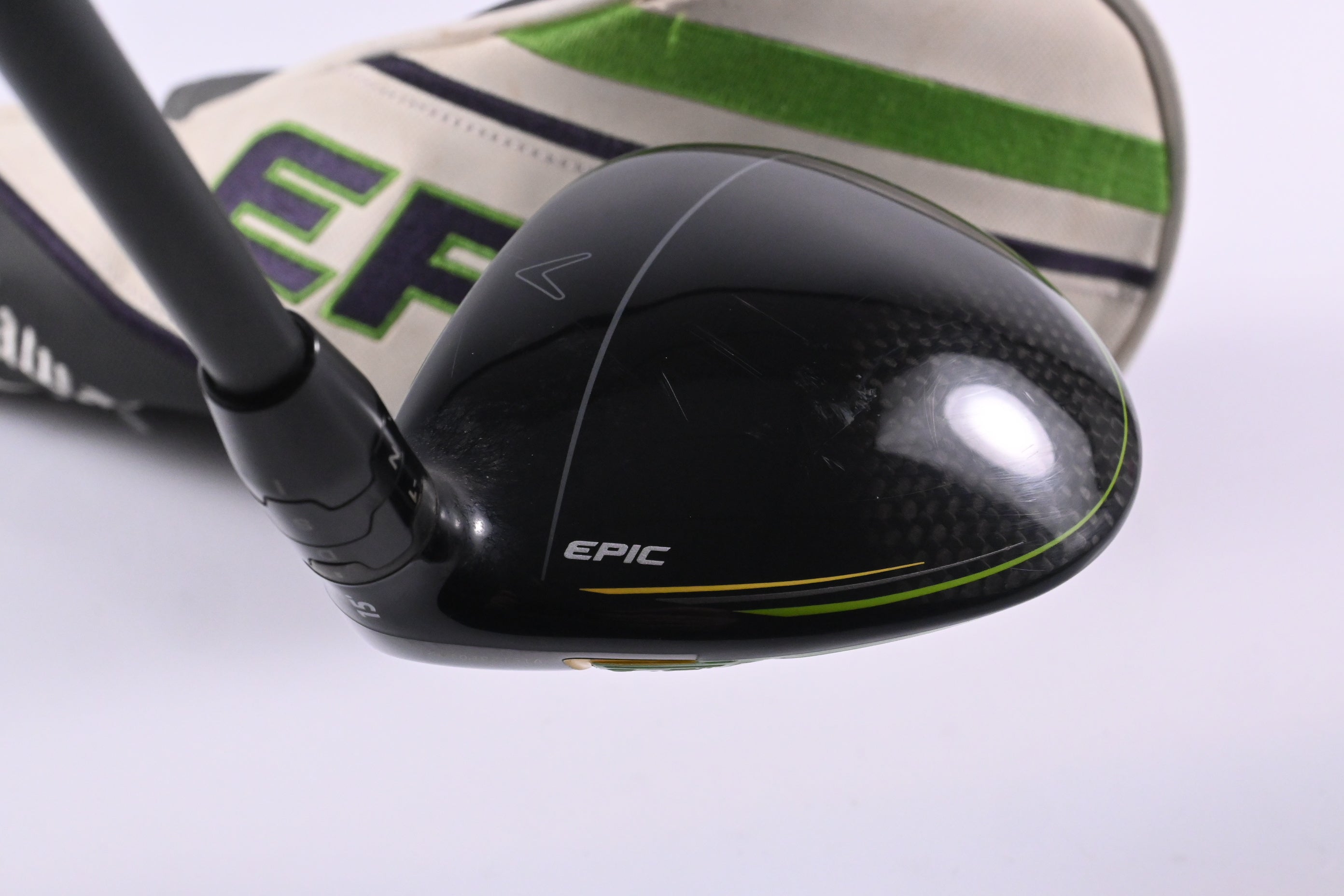 Callaway Epic Flash #3 Wood / 15 Degree / Stiff Flex HZRDUS Smoke Black 70 Shaft