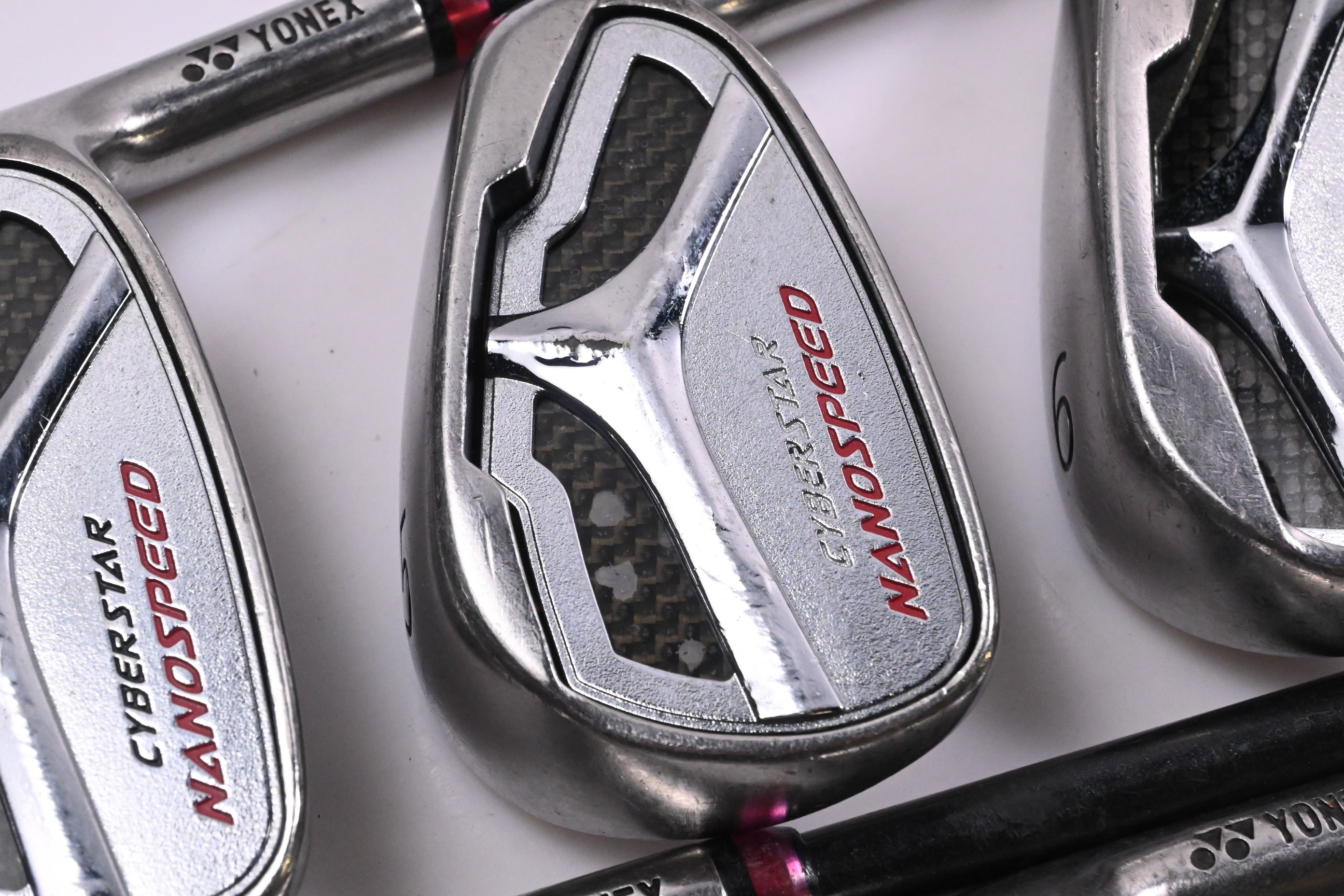 Yonex Cyberstar VX Irons / 4-PW+SW / Regular Flex Yonex Shafts